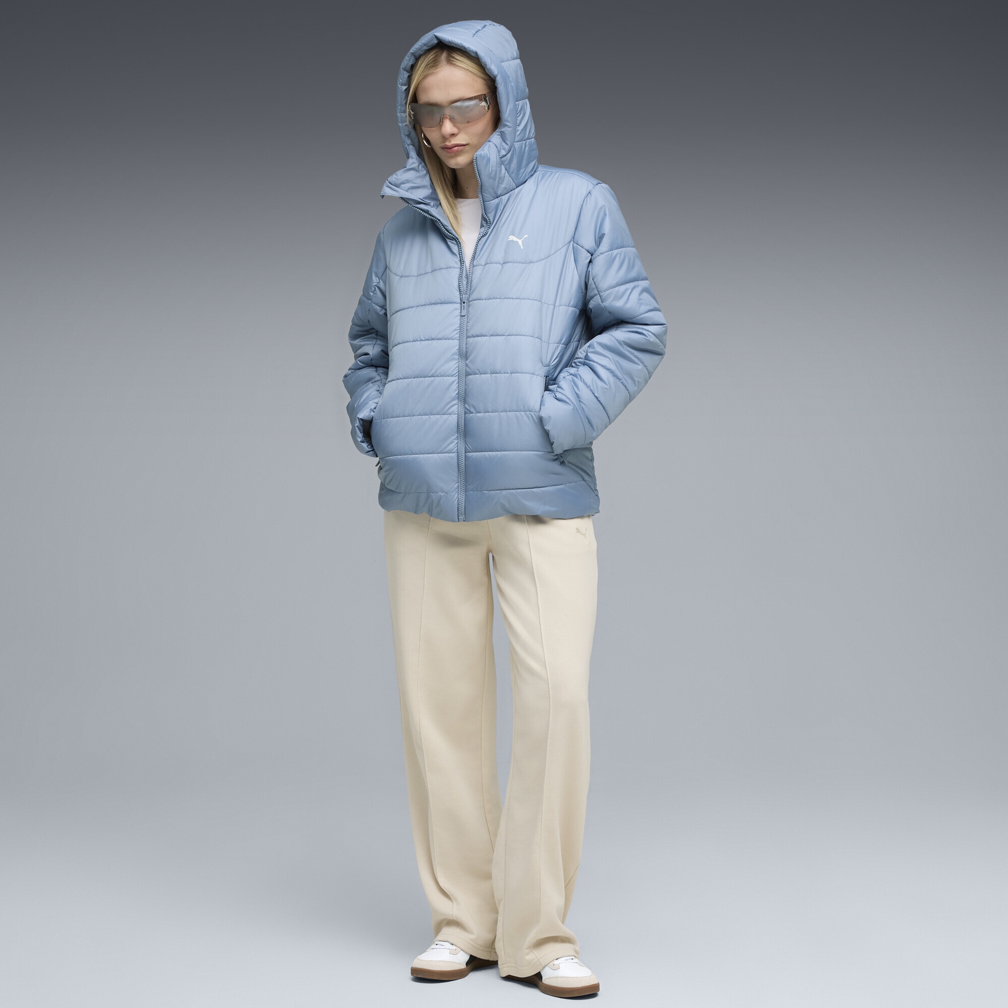 PUMA Winterjacke »Essentials Wattierte Kapuzenjacke Damen«