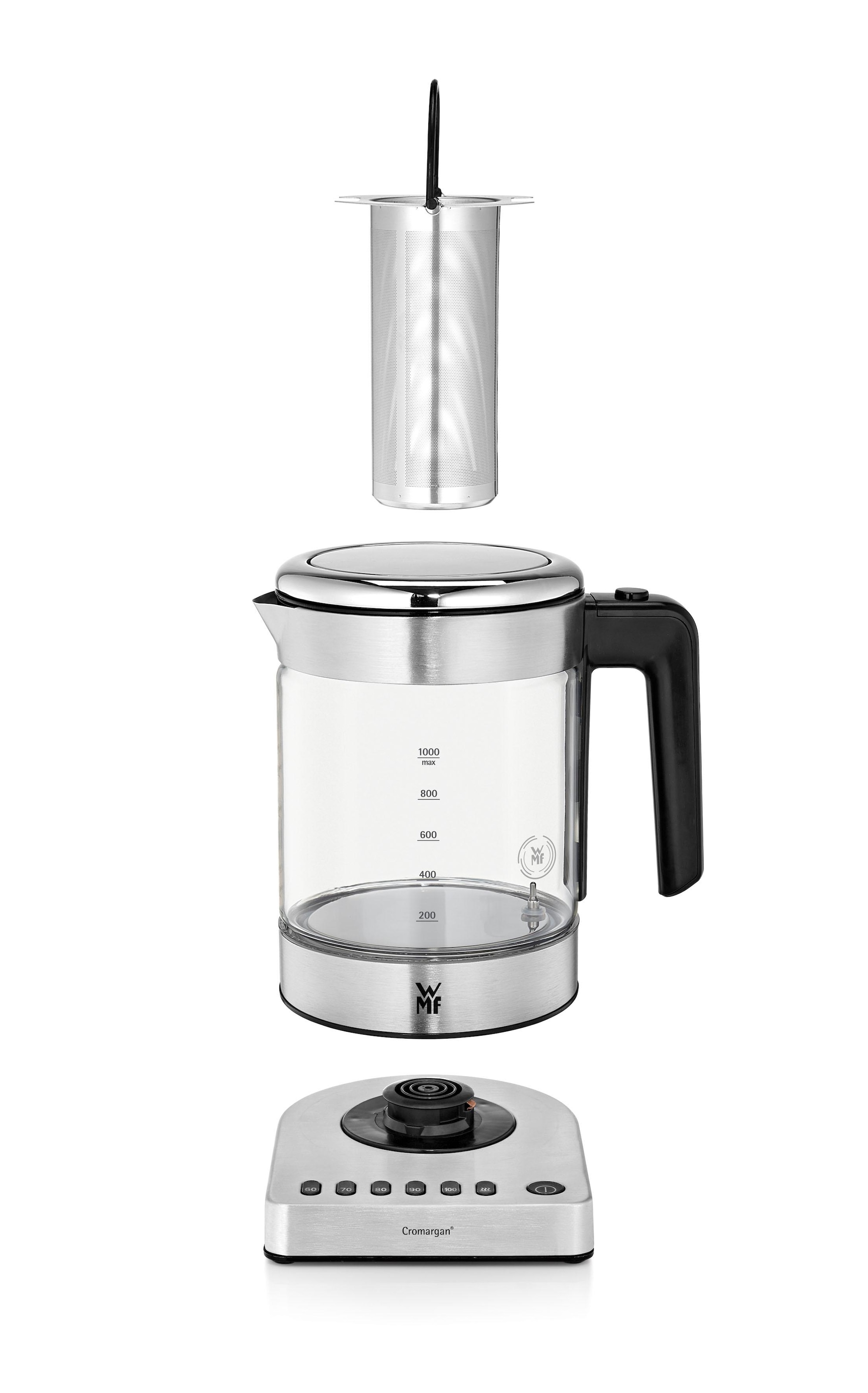 WMF Virdulys »KÜCHENminis® Iš stiklo Vario« 1 l 1960 W 10 l
