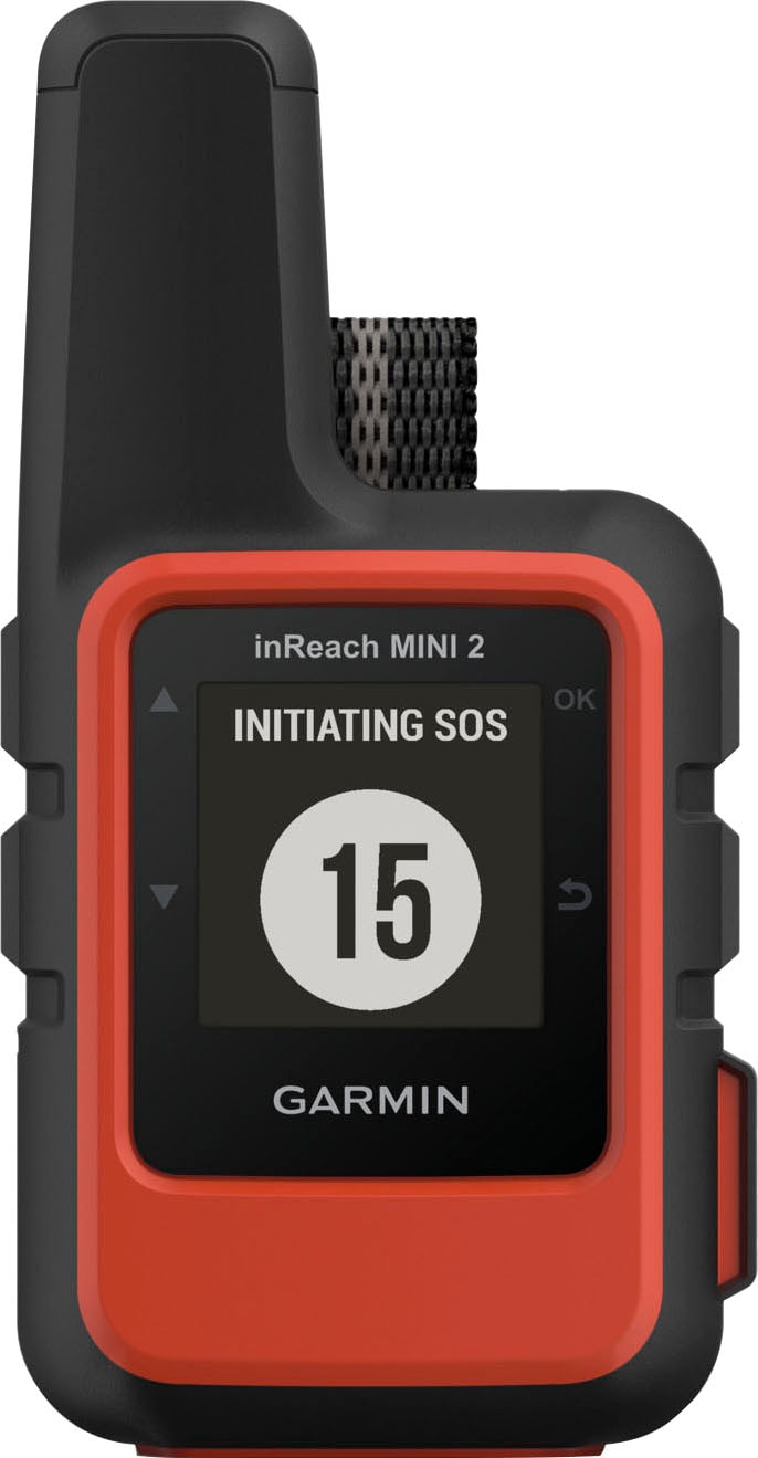 Garmin Outdoor-Navigationsgerät »Garmin inReach Mini 2 Black GPS EMEA«, TracBack-Routing-Funktion, Punkt-zu-Punkt-Navigation