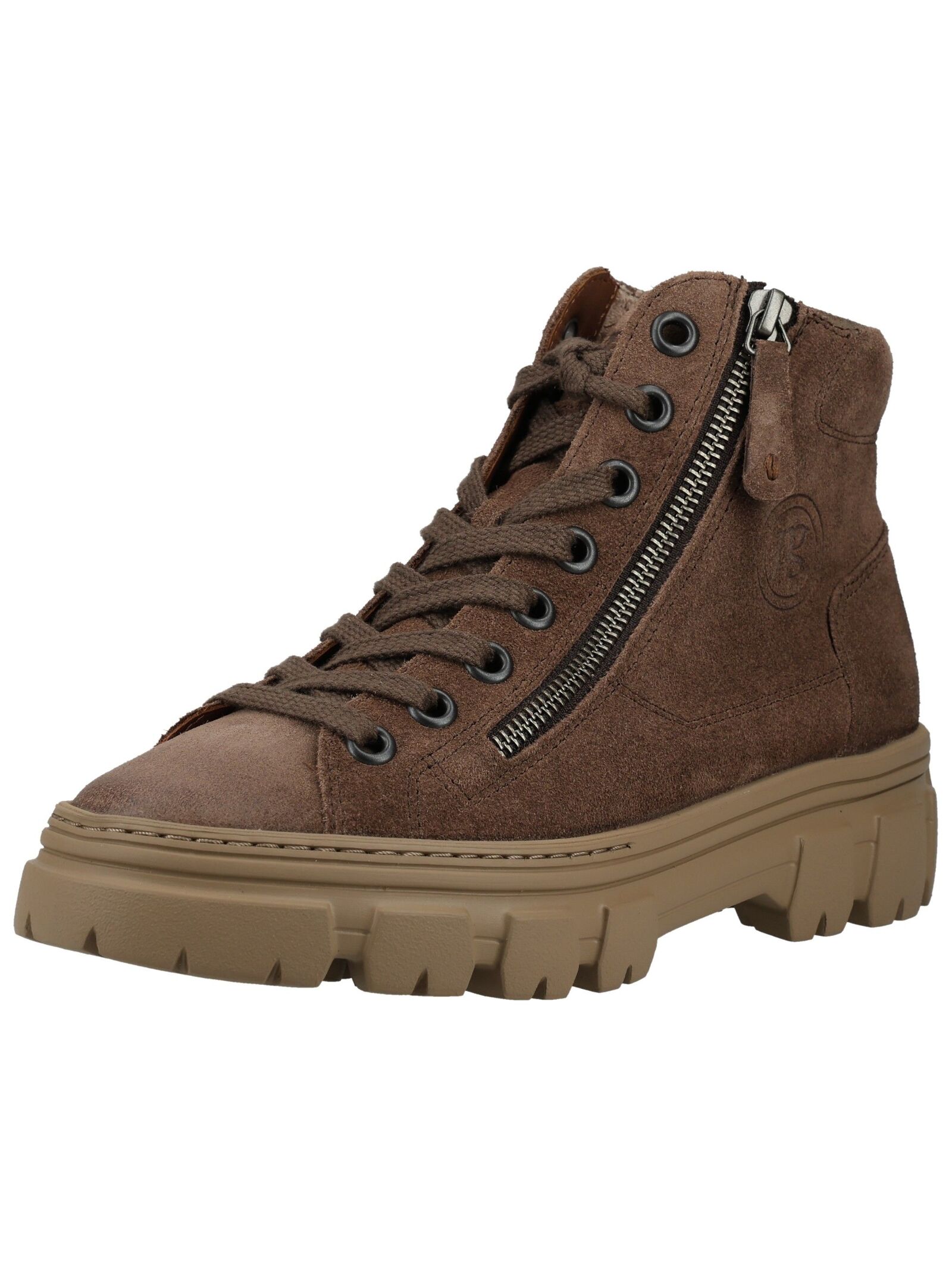 Paul Green Schnürstiefelette "Paul Green Stiefelette Veloursleder"