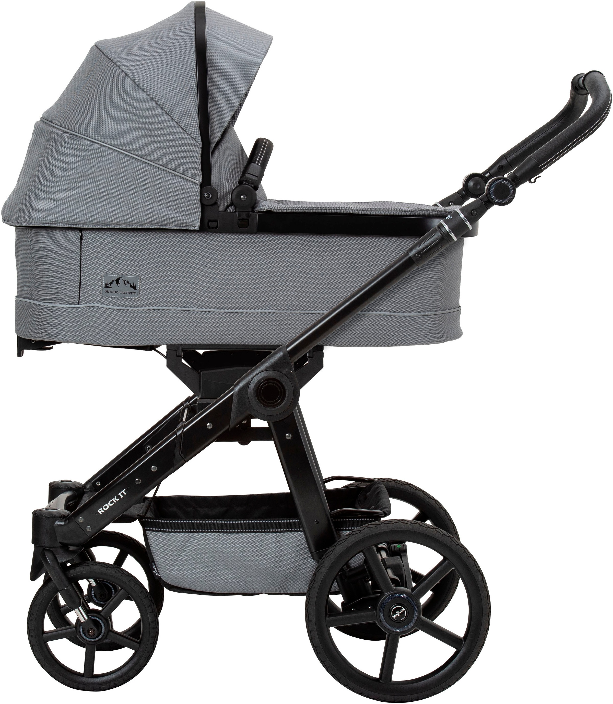Hartan Kombi-Kinderwagen »Rock it GTR Outdoor mit Handbremse«, Made in Germany