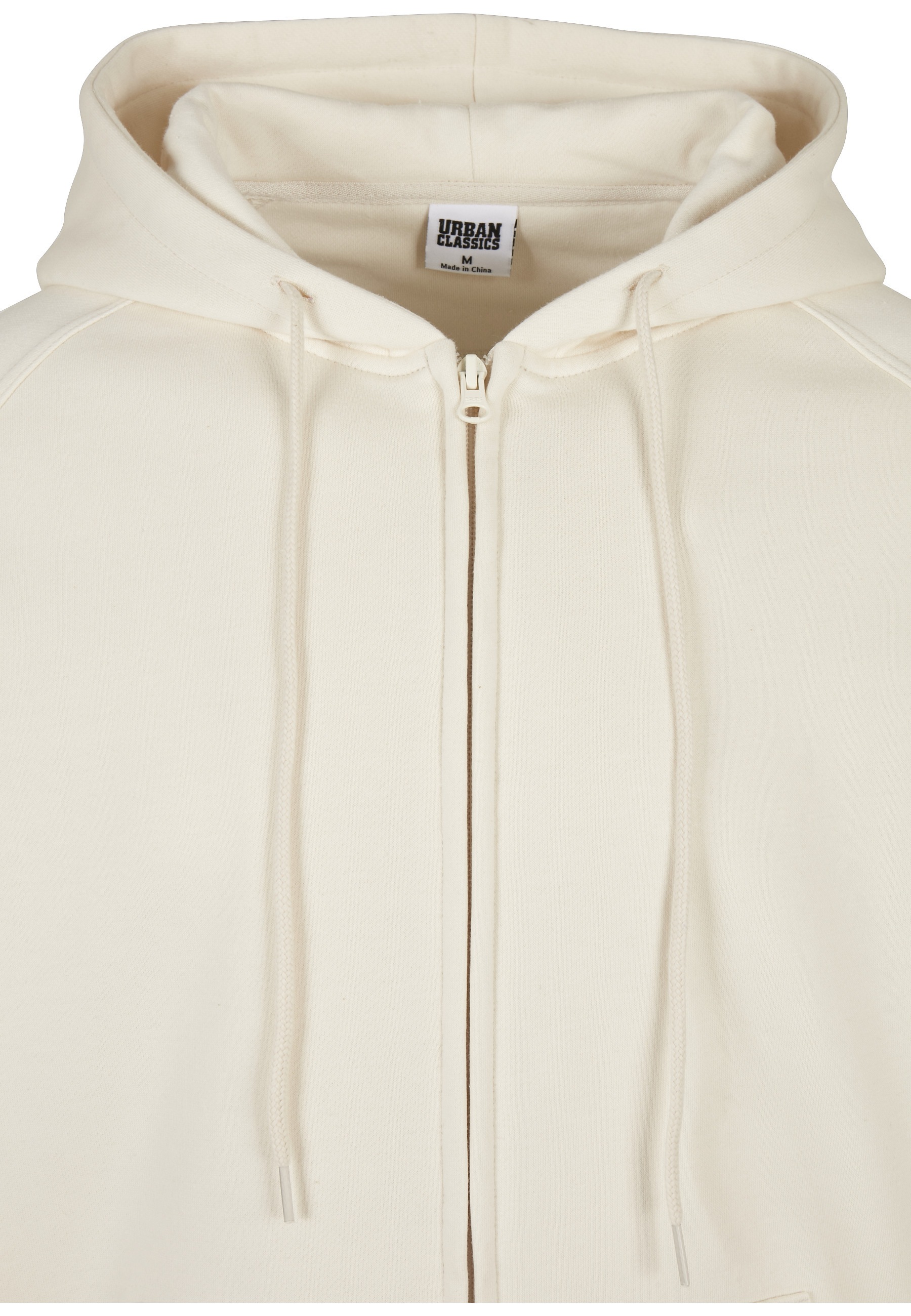 Urban Classics Tb014c Men's Zip Hoodie White Sand M 2