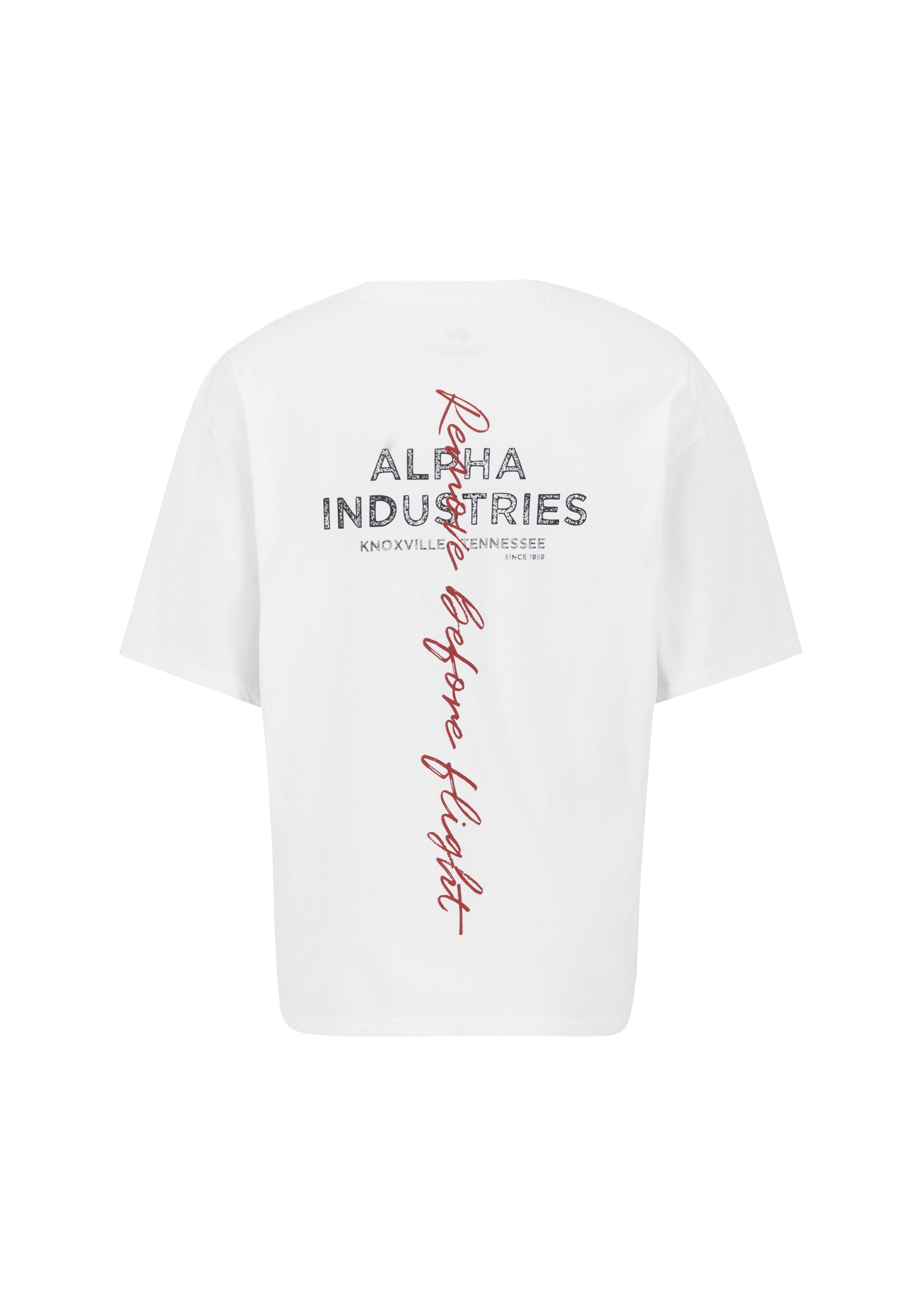 Alpha Industries T-Shirt »Alpha Industries Men - T-Shirts Signature Backprint T-Shirt«