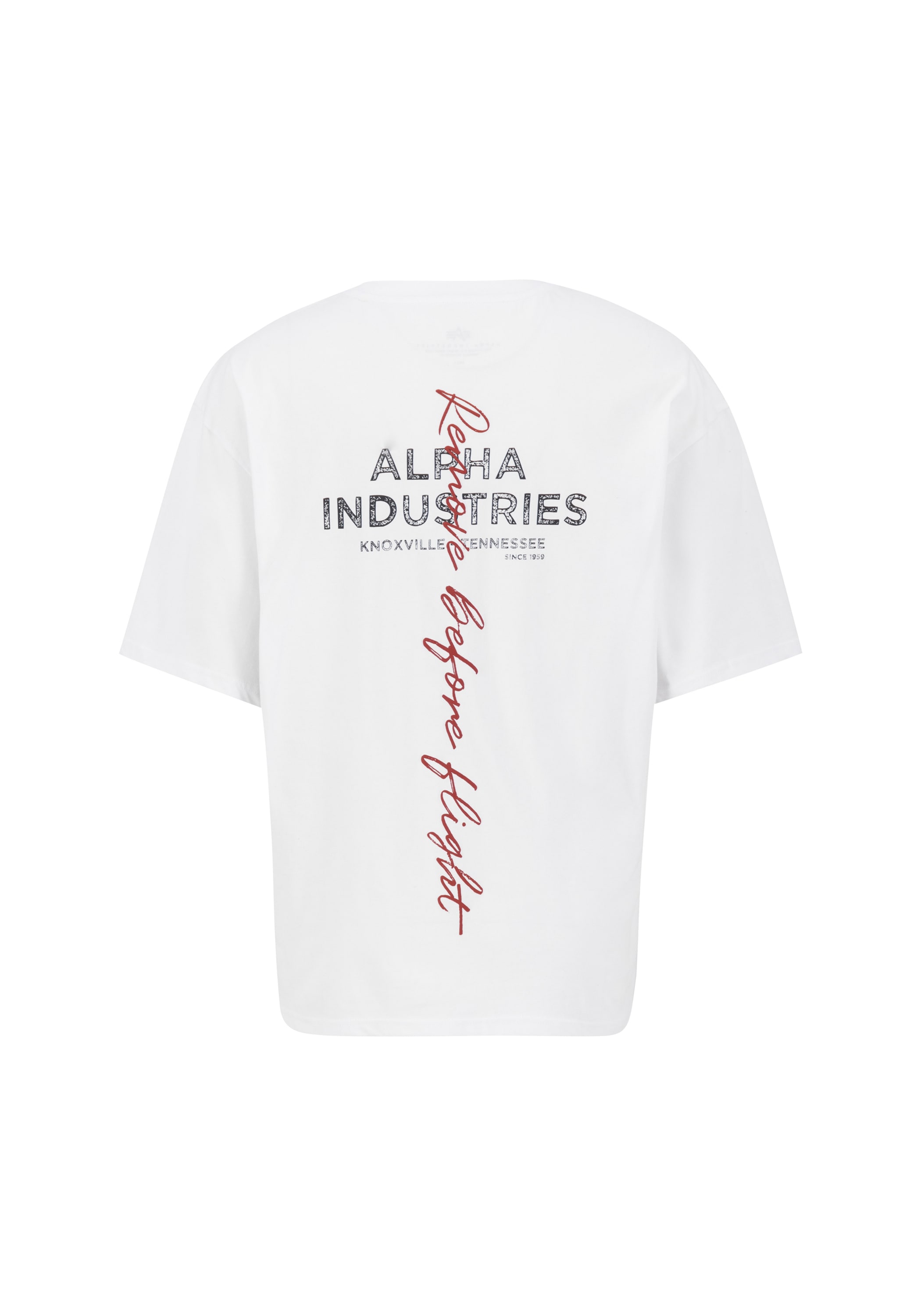 Alpha Industries T-Shirt "Alpha Industries Men - T-Shirts Signature Back Pr günstig online kaufen