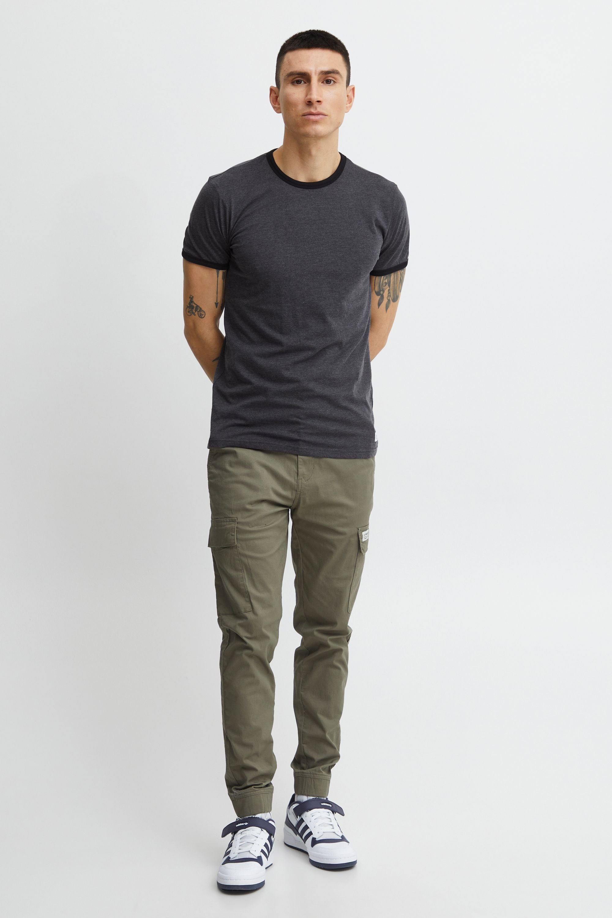 !Solid Rundhalsshirt »Rundhalsshirt SDManoldo«