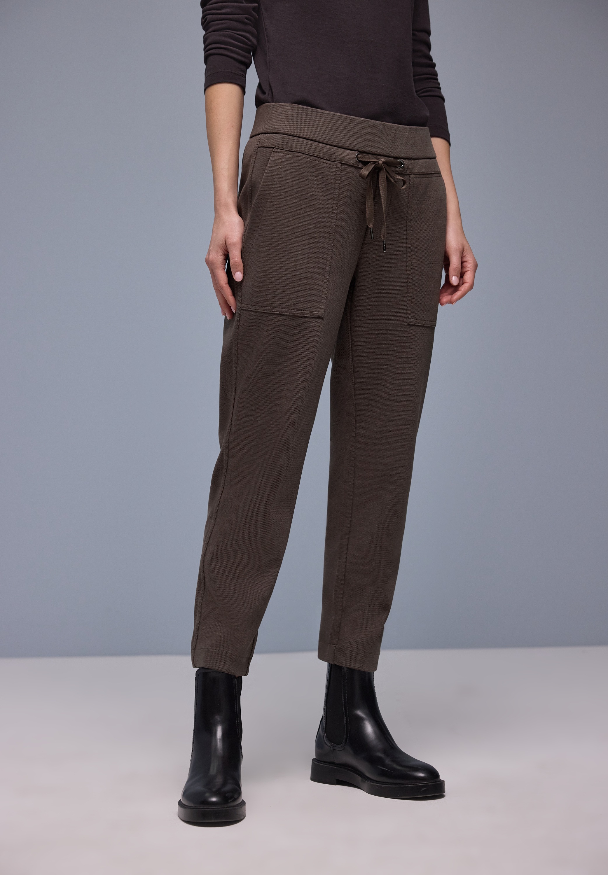 STREET ONE Stoffhose  im Loose Fit