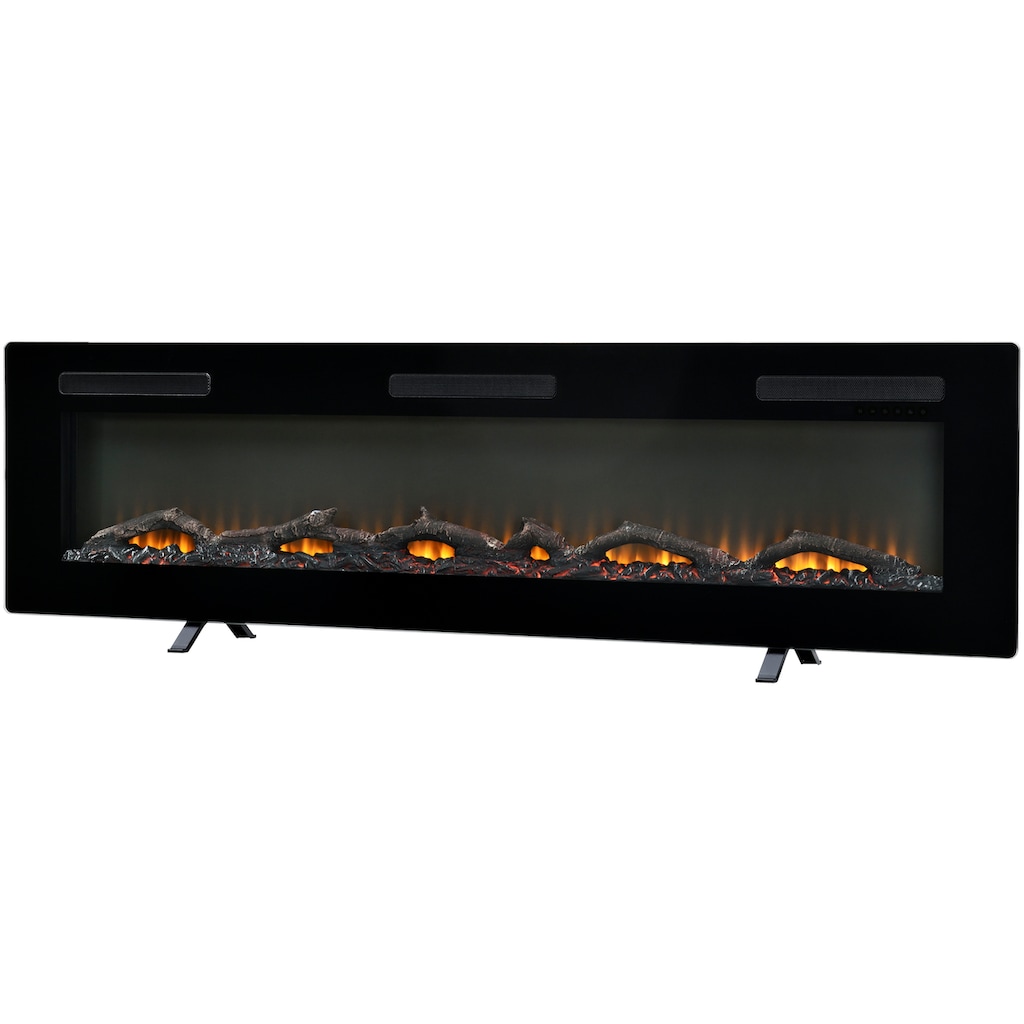 Dimplex Elektrokamin »Sierra 72"«, schwarz,mit Heizung, Fernbedienung, App, Optiflame® Flammeneffekt