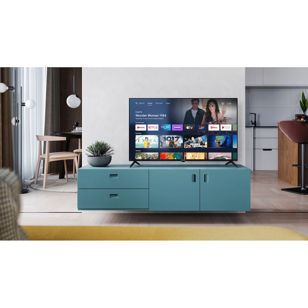 Sharp LED-Fernseher »4T-C43FNx«, 108 cm/43 Zoll, 4K Ultra HD, Android TV-Smart-TV