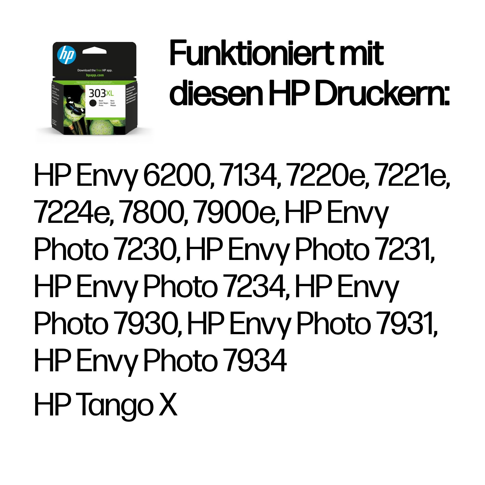 HP Tintenpatrone »303 XL«