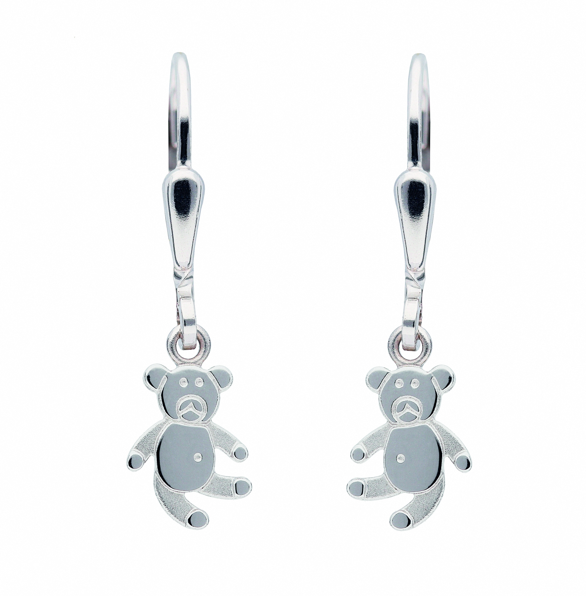 Adelia´s Paar Ohrhänger »Damen Silberschmuck 1 Paar 925 Silber Ohrringe /  Ohrhänger Bär«, 925 Sterling Silber Silberschmuck für Damen kaufen | BAUR
