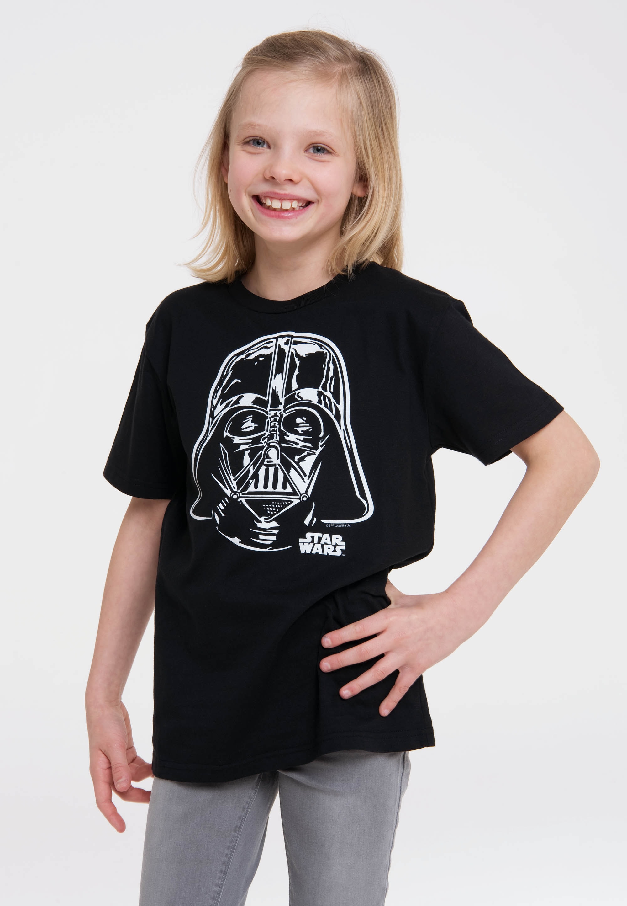 LOGOSHIRT T-Shirt »Darth Vader - Portrait«, mit Darth Vader-Print