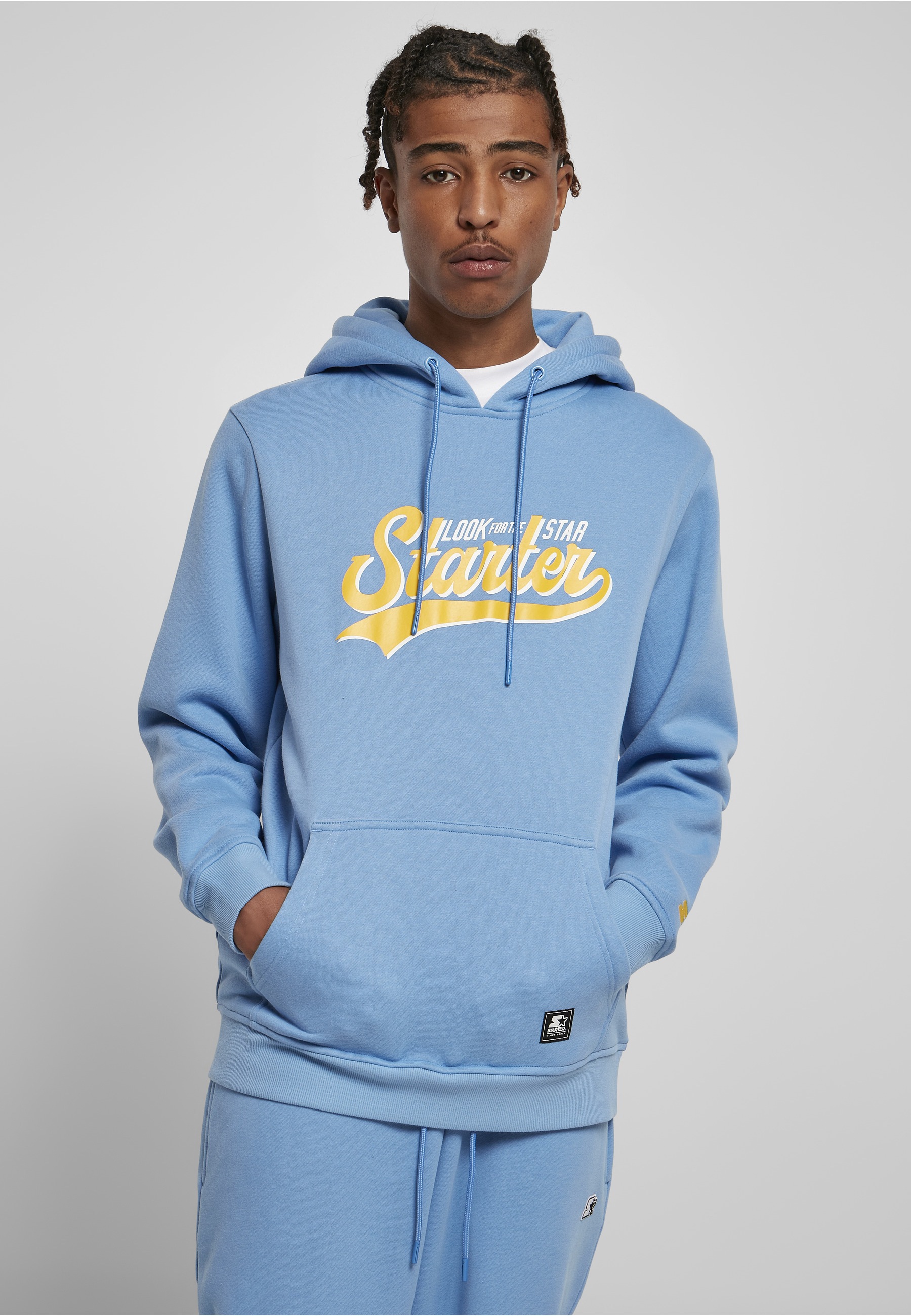 Starter Black Label Rundhalspullover »Starter Black Label Herren Starter Swing Hoody« 1