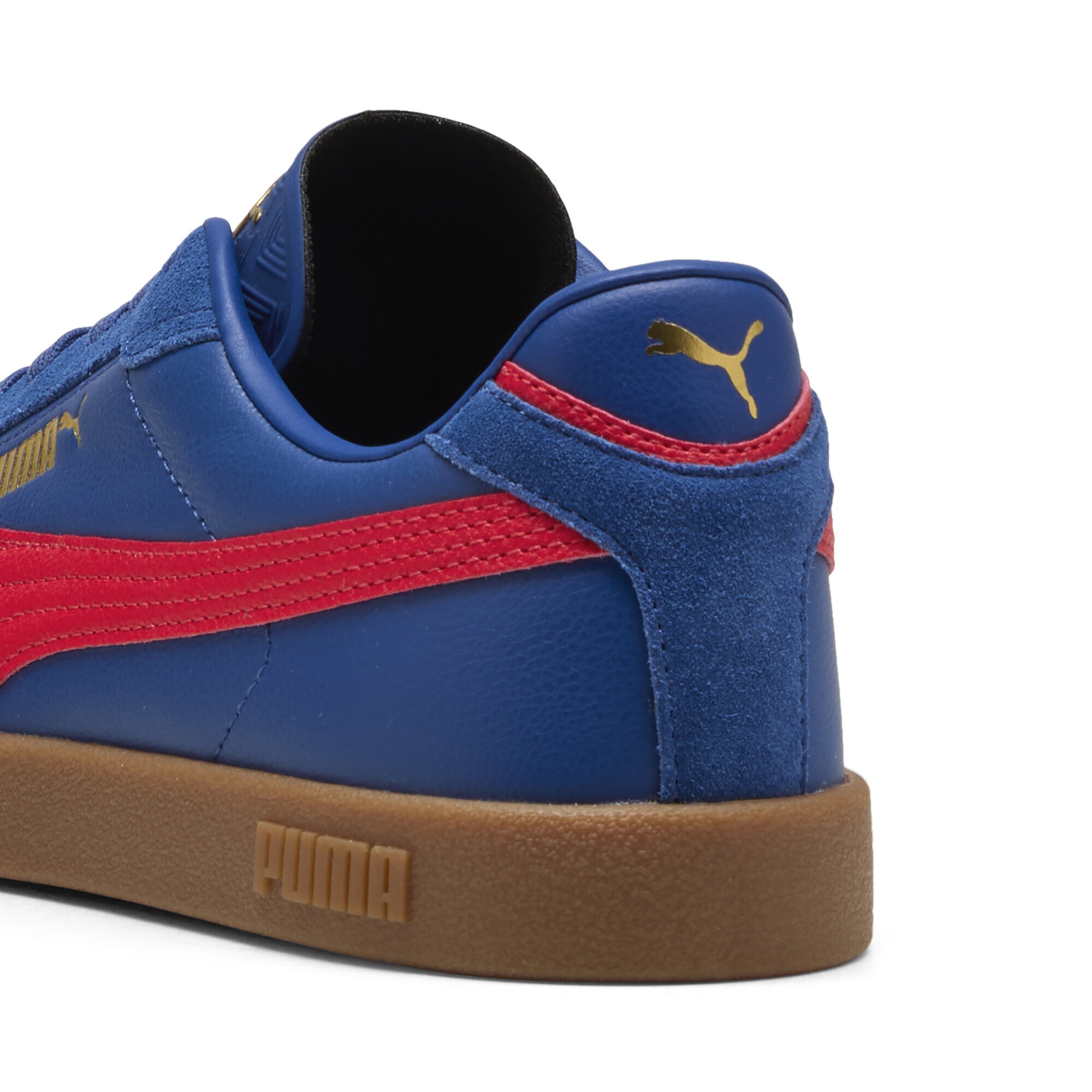 PUMA Club II Era Sneaker Rot Blau 47 4