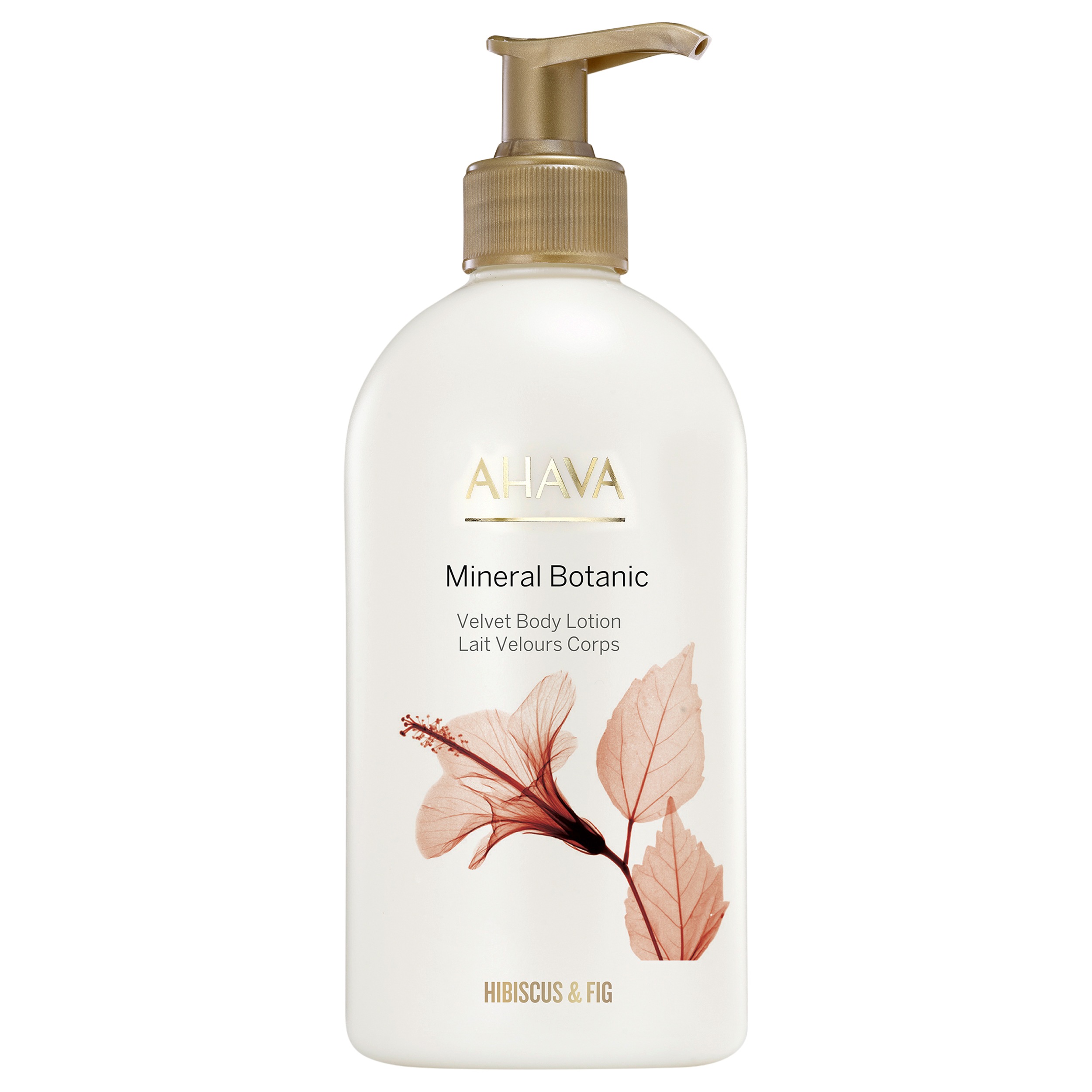 AHAVA Bodylotion "MINERAL BOTANIC BODY LOTION HIBISCUS" mit patentiertem Osmoter™, feuchtigkeitsspendend, für alle Hauttypen