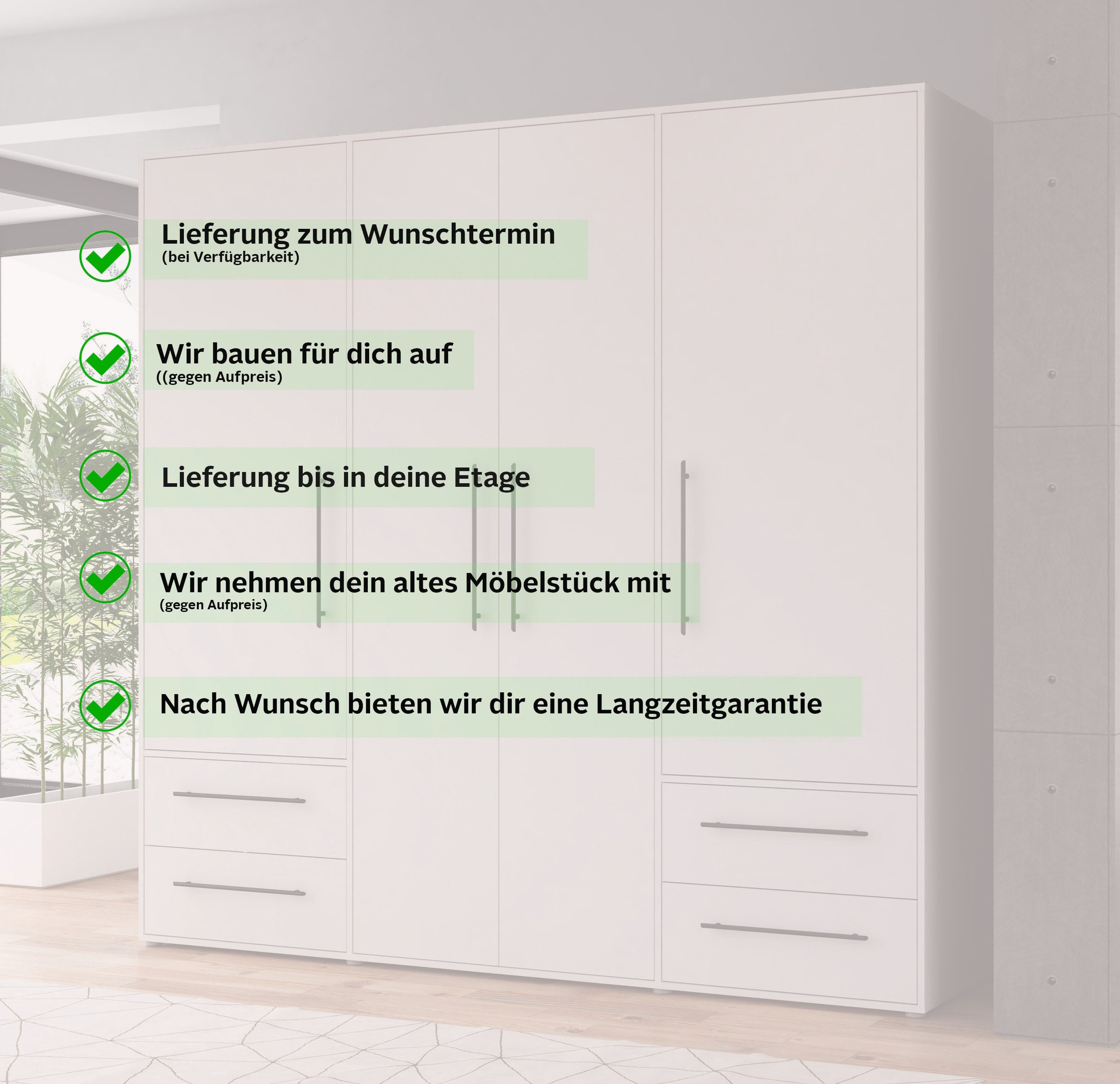 Thumbnail - FORTE Drehtürenschrank "Mokkaris. TOPSELLER verschiedene Größen und Farben", (BHT ca. 145x200x59cm oder BHT ca. 206x200x...