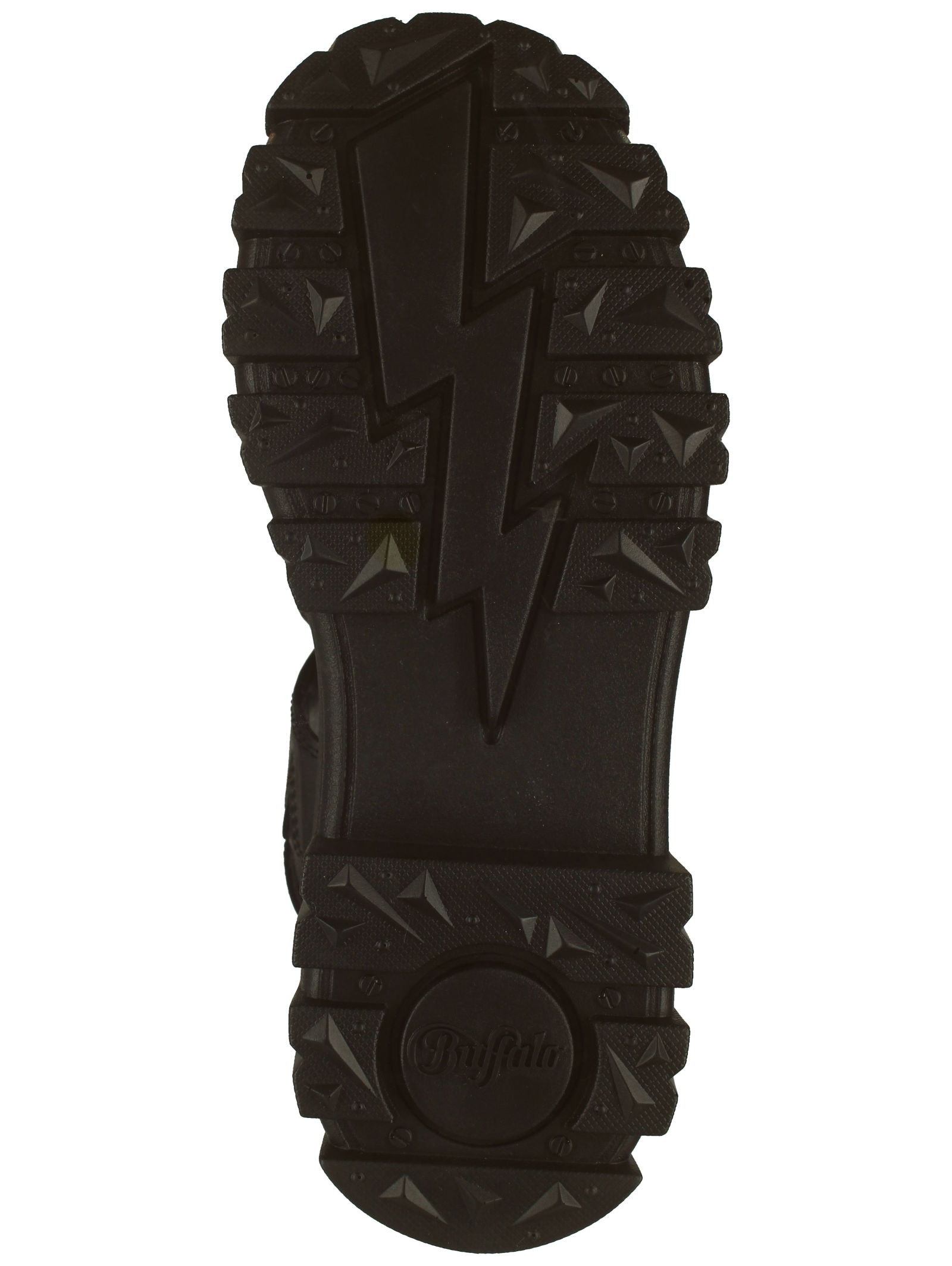 Buffalo Plateausandaletten »Buffalo Sandalen Lederimitat«