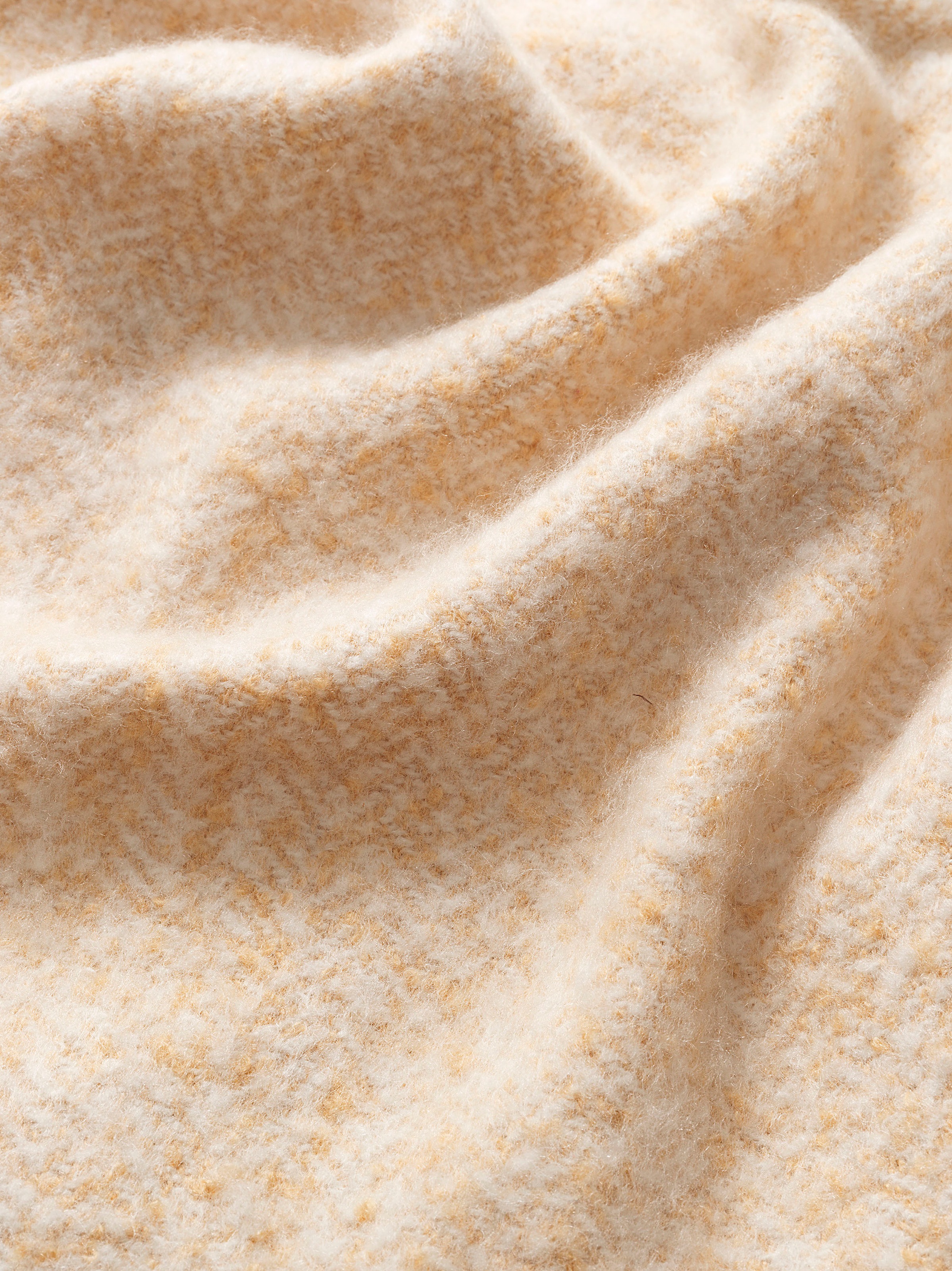 TOM TAILOR HOME Plaid "Wooly Herringbone" mit Fischgratmuster, Kuscheldecke günstig online kaufen