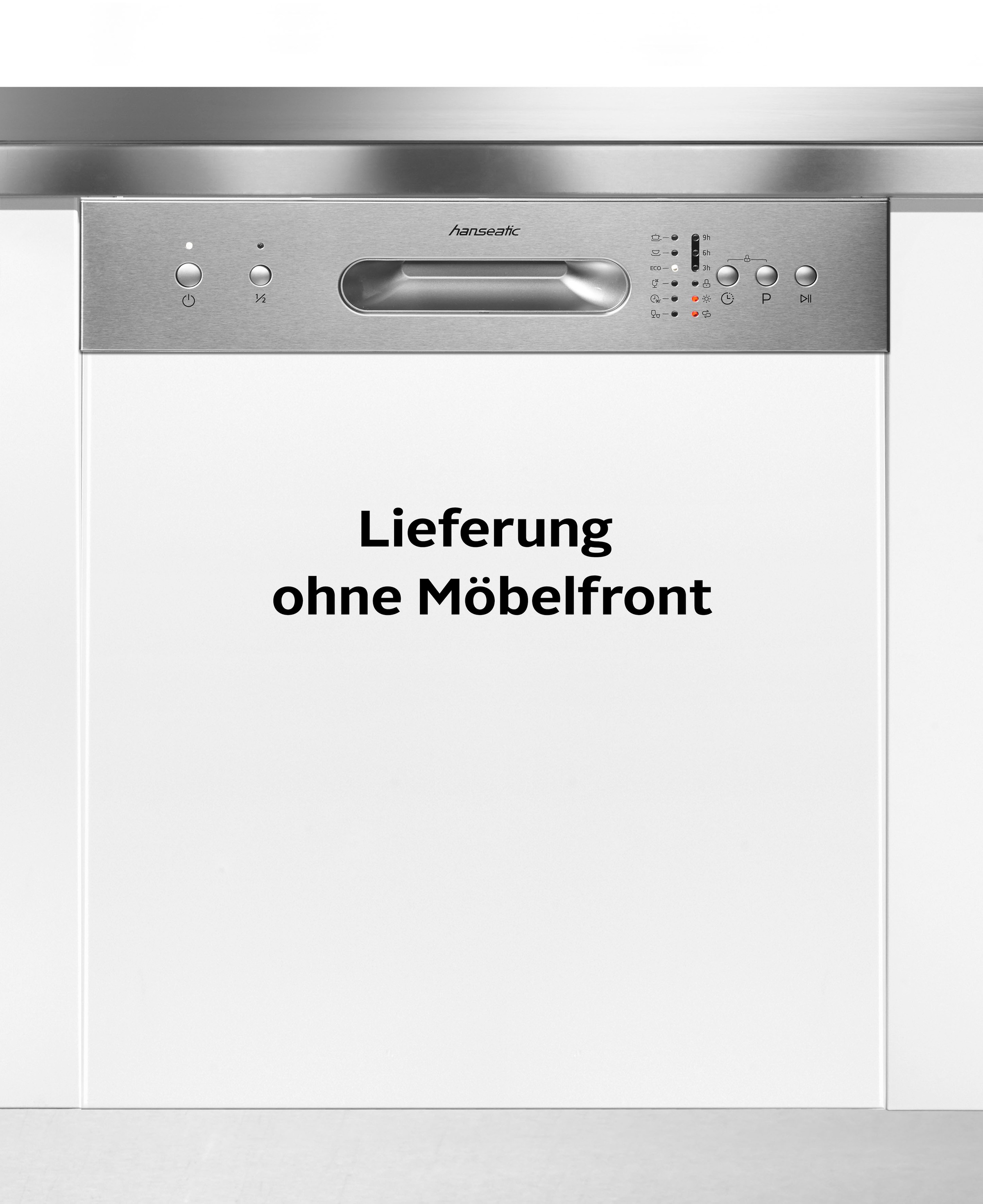 Hanseatic teilintegrierbarer Geschirrspüler "HGTI6082E127735BS" 12 Maßgedec günstig online kaufen