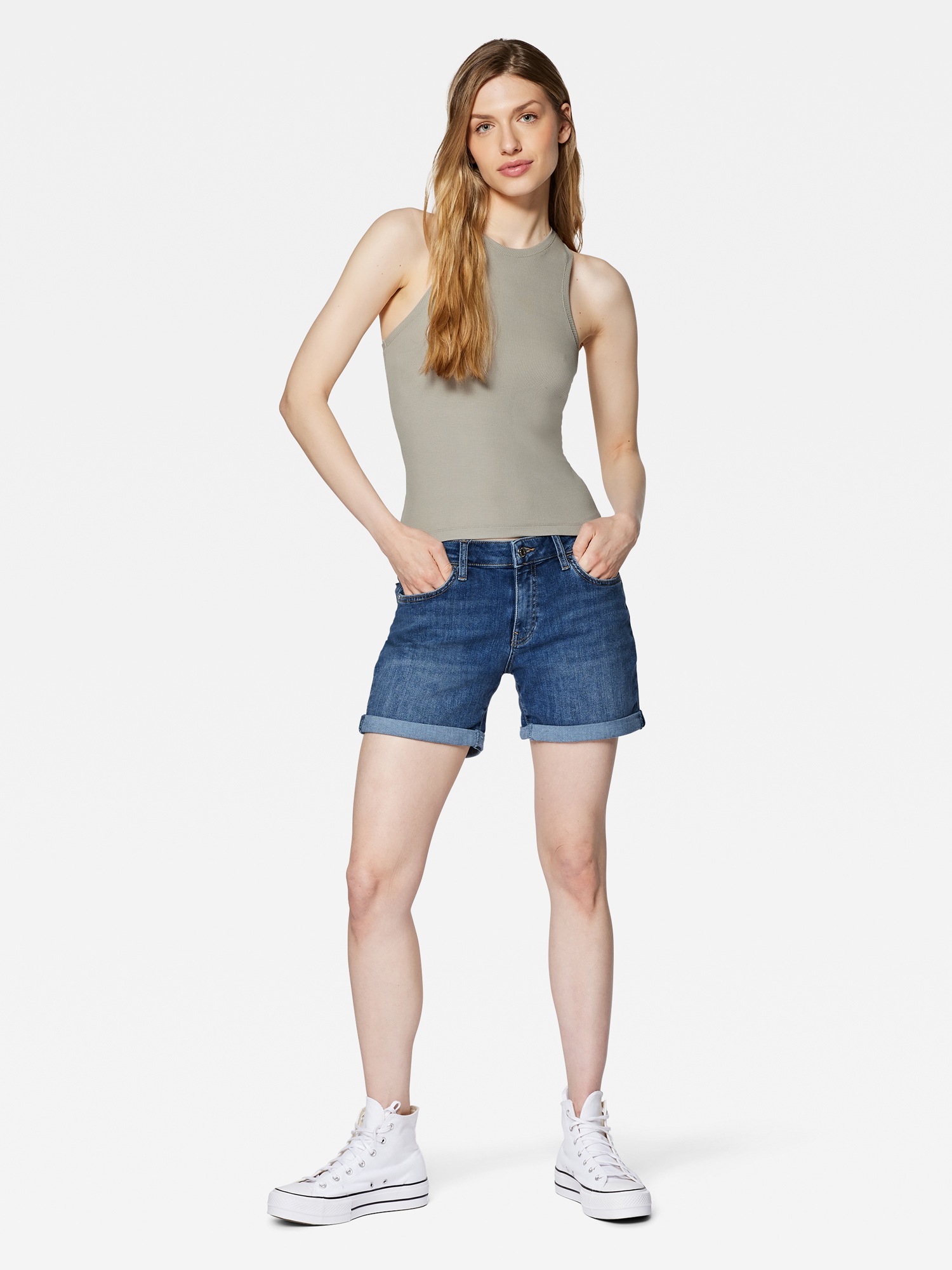 Mavi T-Shirt »CROP TOP«, Basic Top