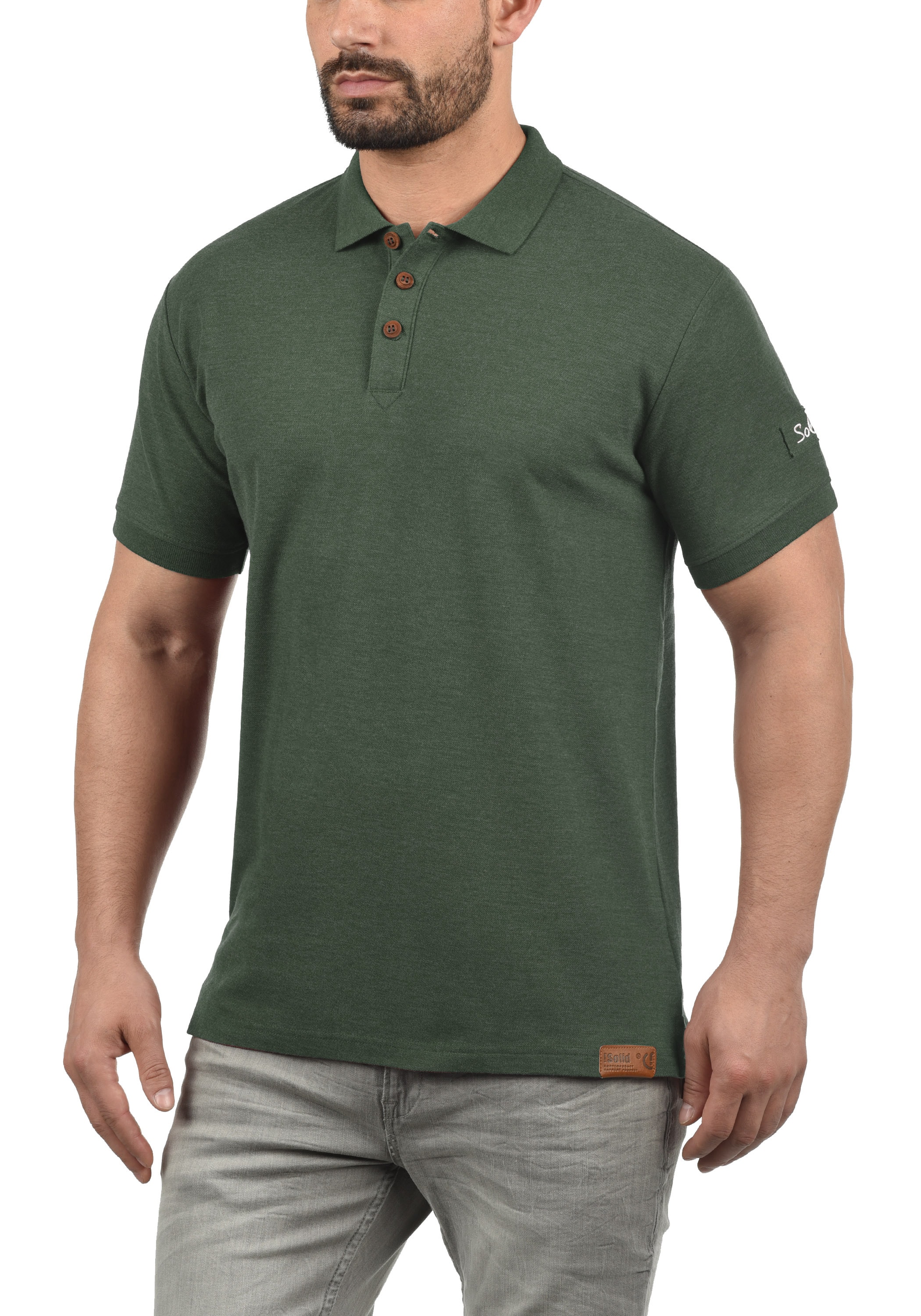 !Solid Poloshirt »Poloshirt SDTripPolo«