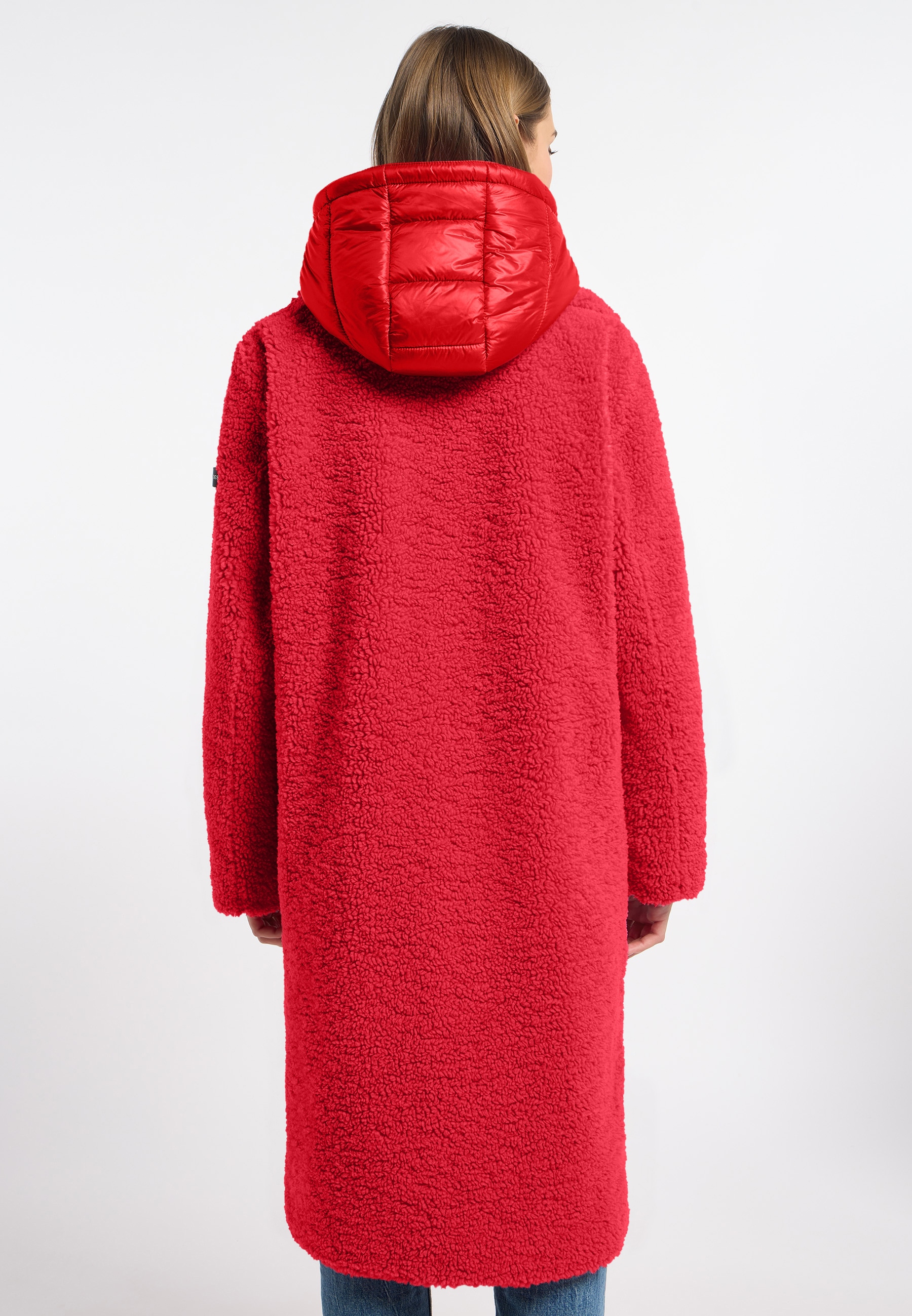 Frieda & Freddies Wintermantel »Fake Fur Coat / Gine2«, mit Taschen