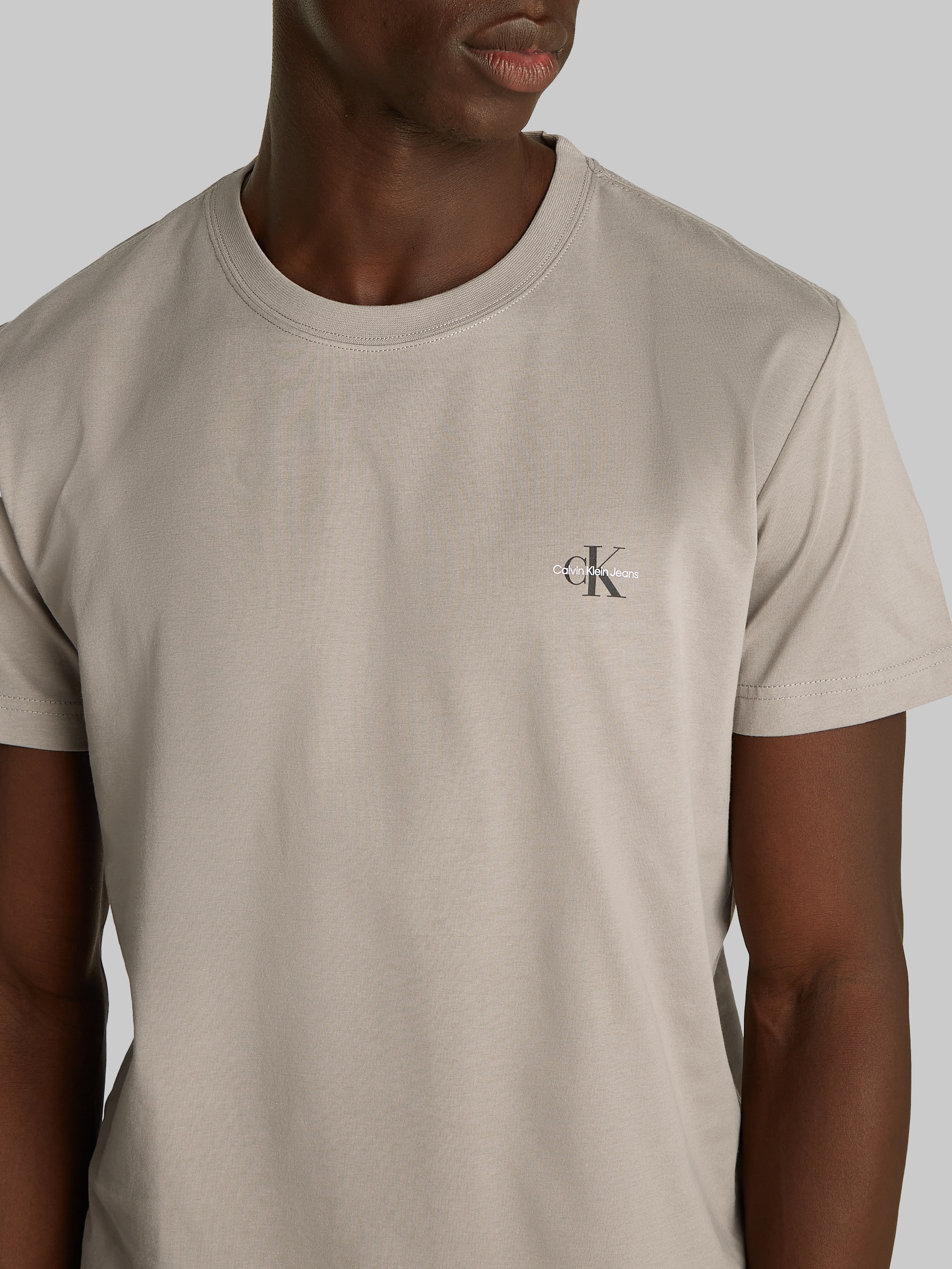 Calvin Klein Jeans T-Shirt »2 PACK MONOLOGO«, Logodruck