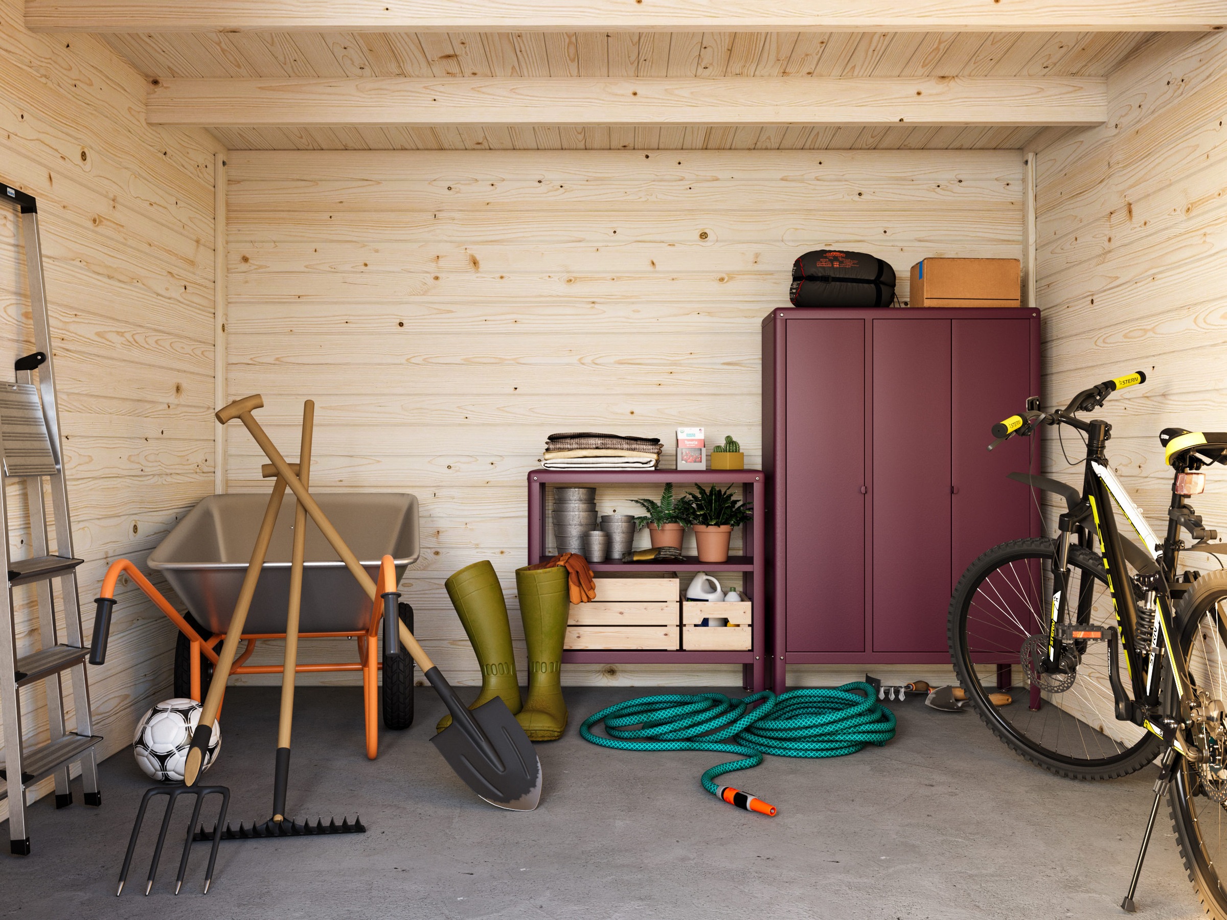 Palmako Gartenhaus »Ella« verschiedene Farben