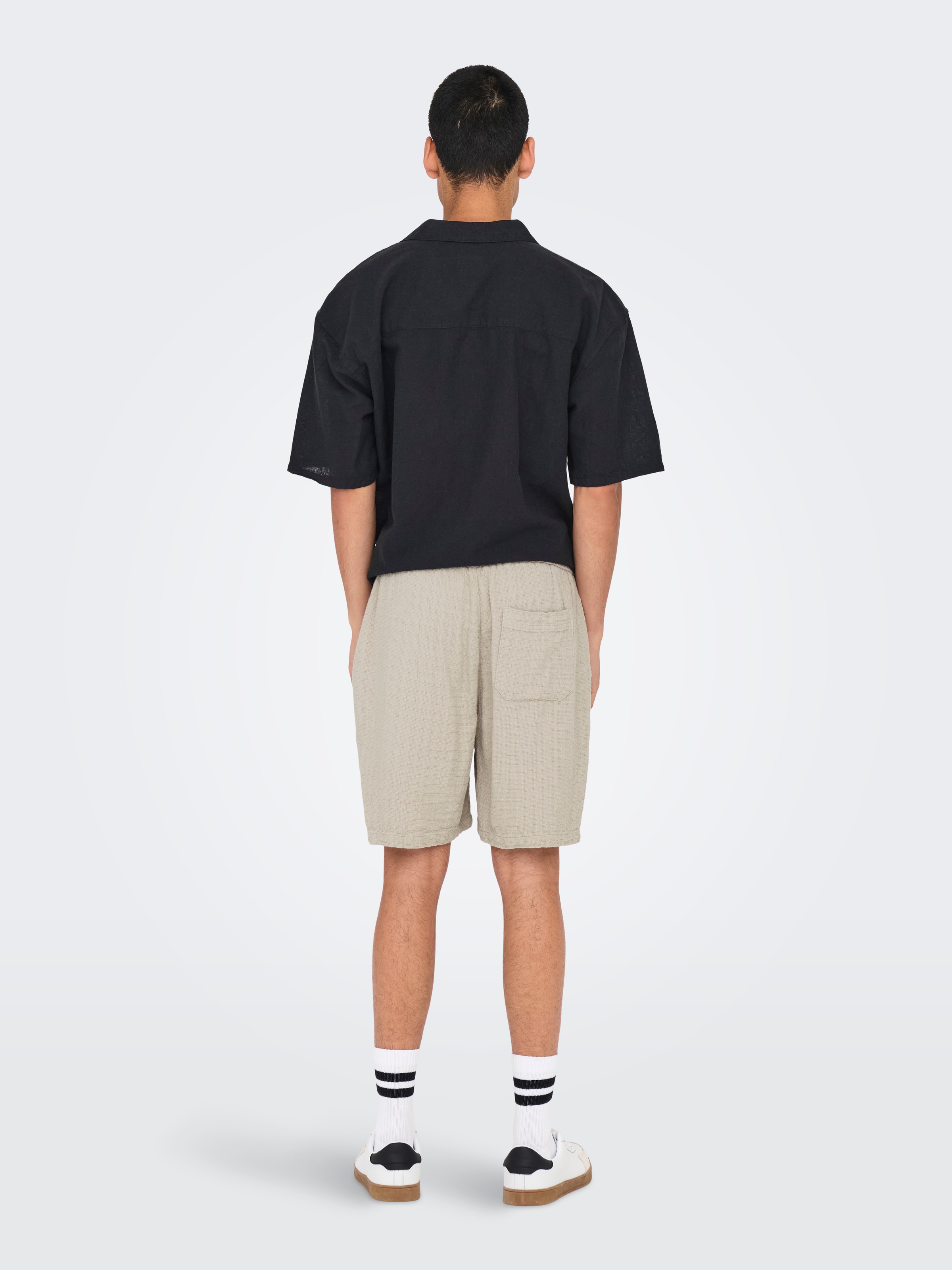 ONLY & SONS Shorts »ONSTEL LINEN LATHAM 0257 SHORTS«