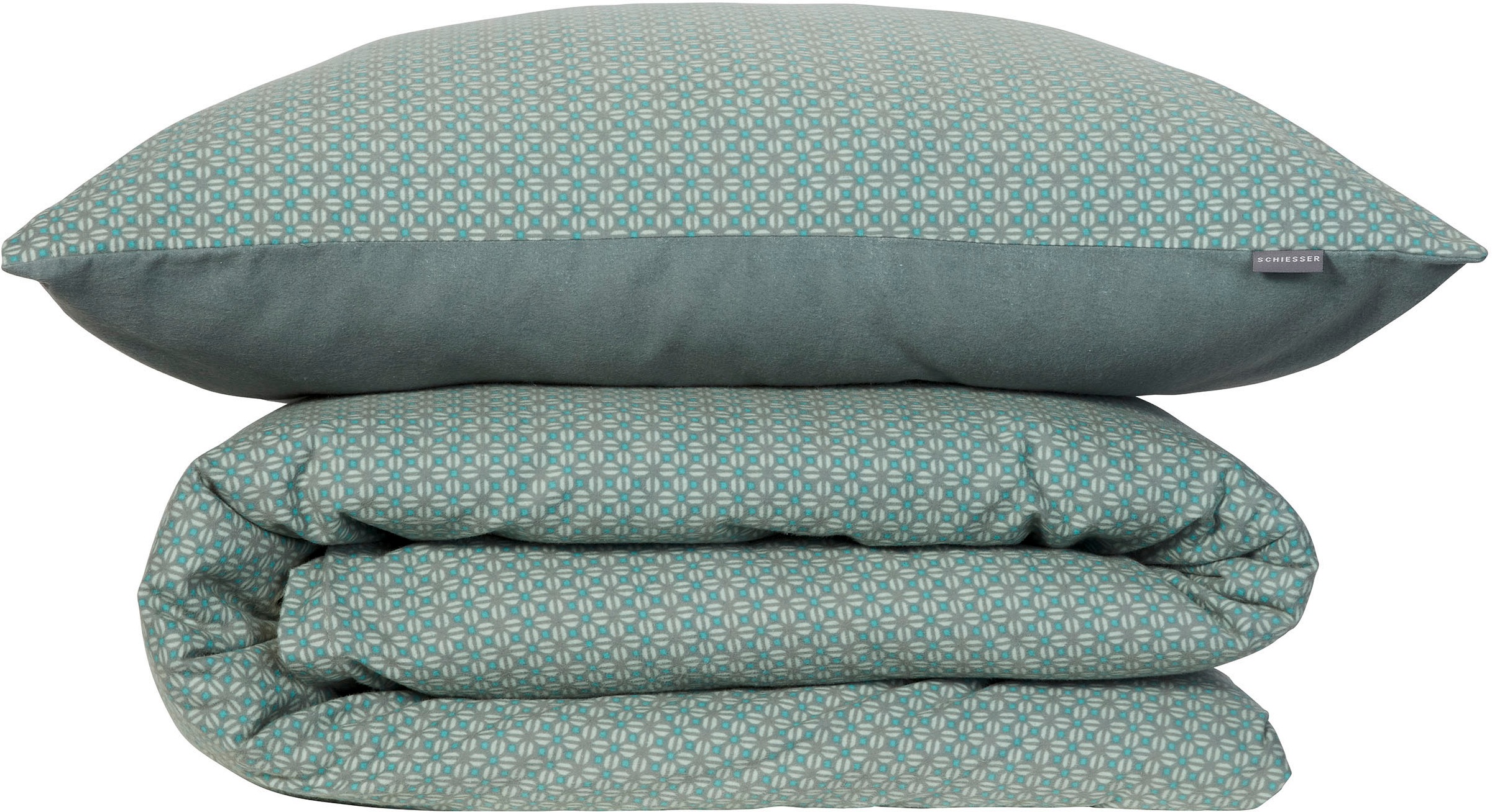 Schiesser Wendebettwäsche "Lucy aus weicher Baumwolle im schlichten Minimal günstig online kaufen