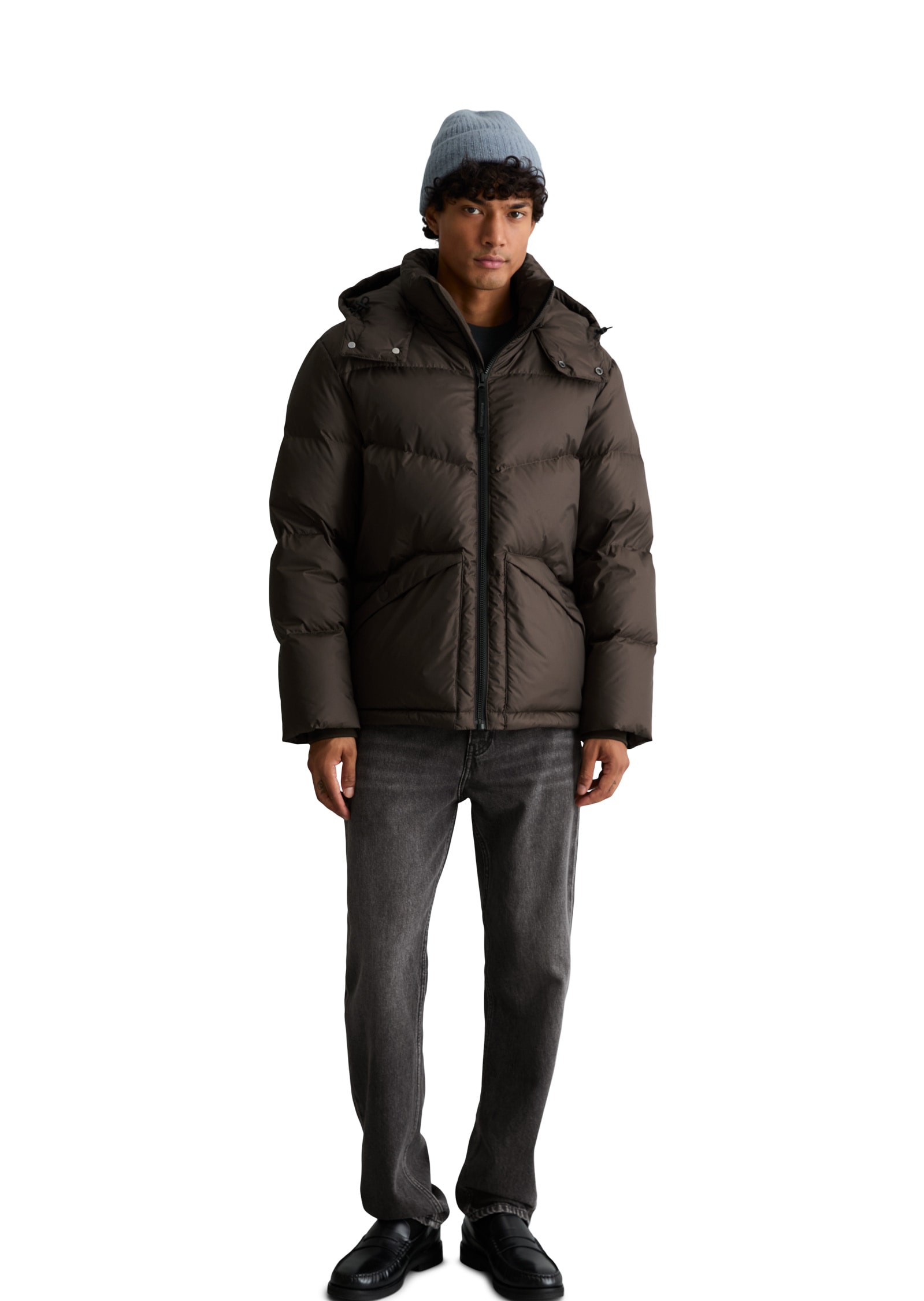 Marc OPolo DENIM Outdoorjacke "mit abnehmbarer Kapuze" ohne Kapuze