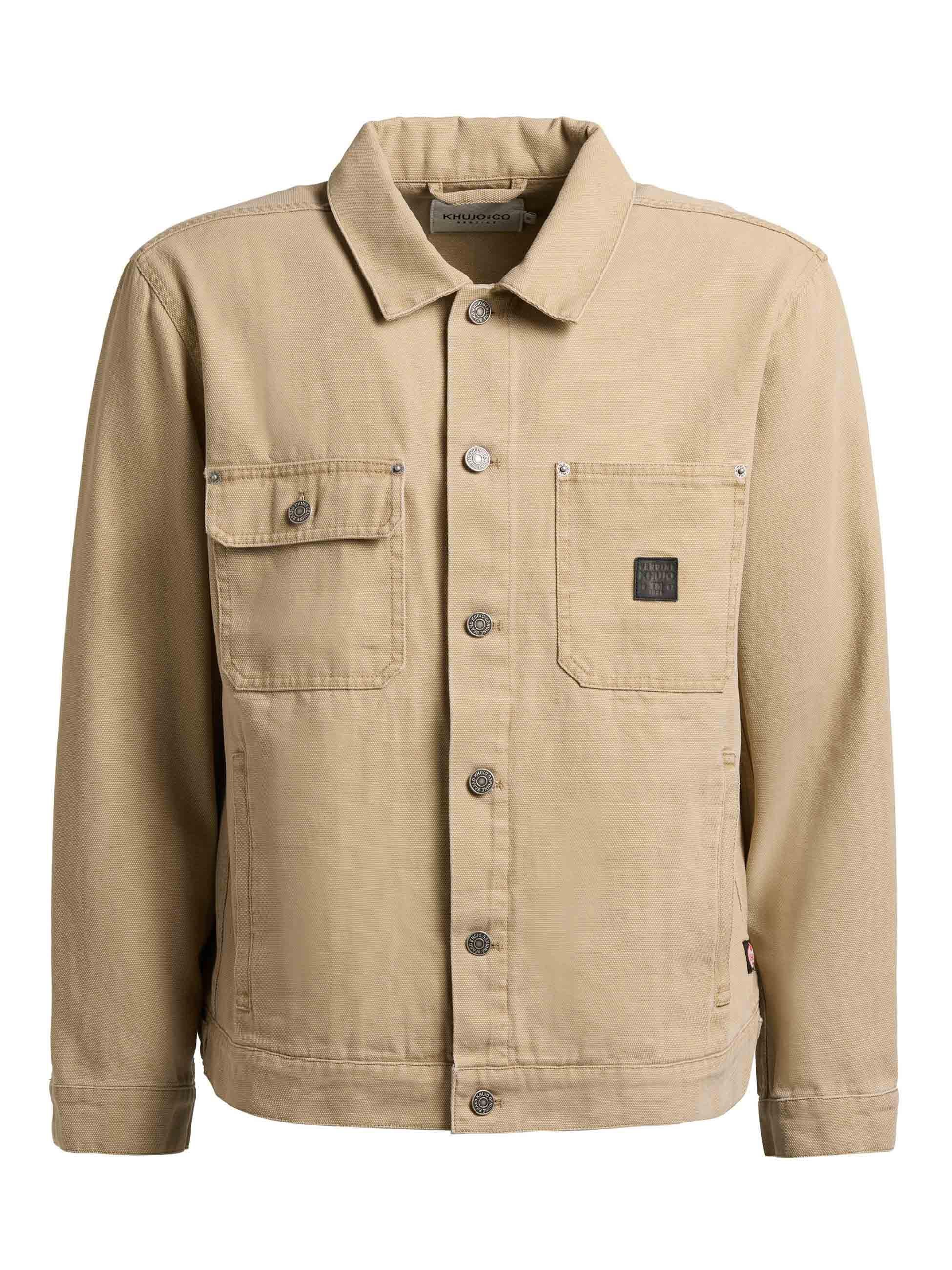 khujo Jeansjacke »Ronny« ohne Kapuze Herren Denim-Jacke mit Brusttaschen