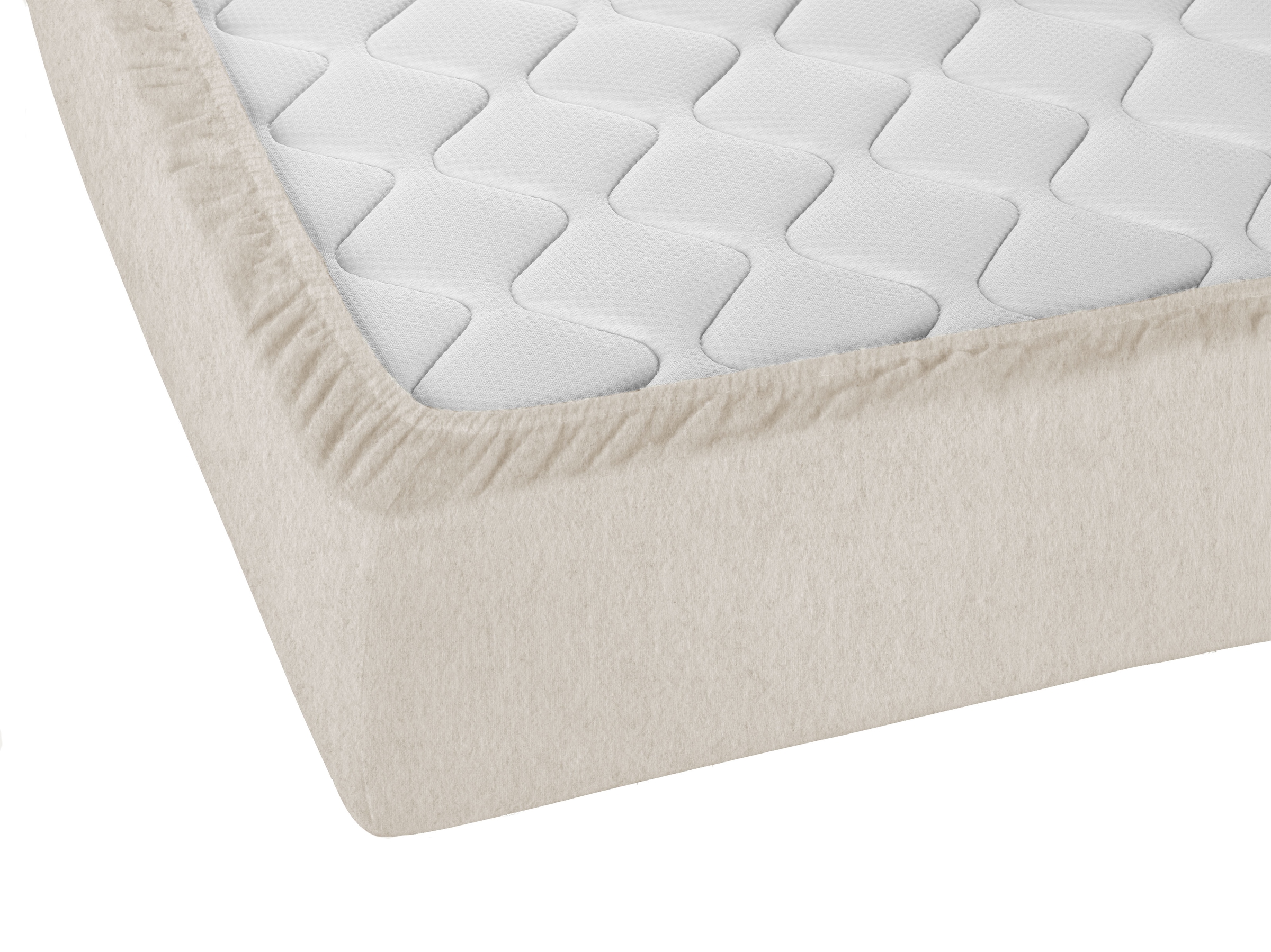 Biberna Spannbettlaken »Hermal«, 100% Baumwolle, weich+warm, Matratzenhöhe bis 22 cm, Made in Germany