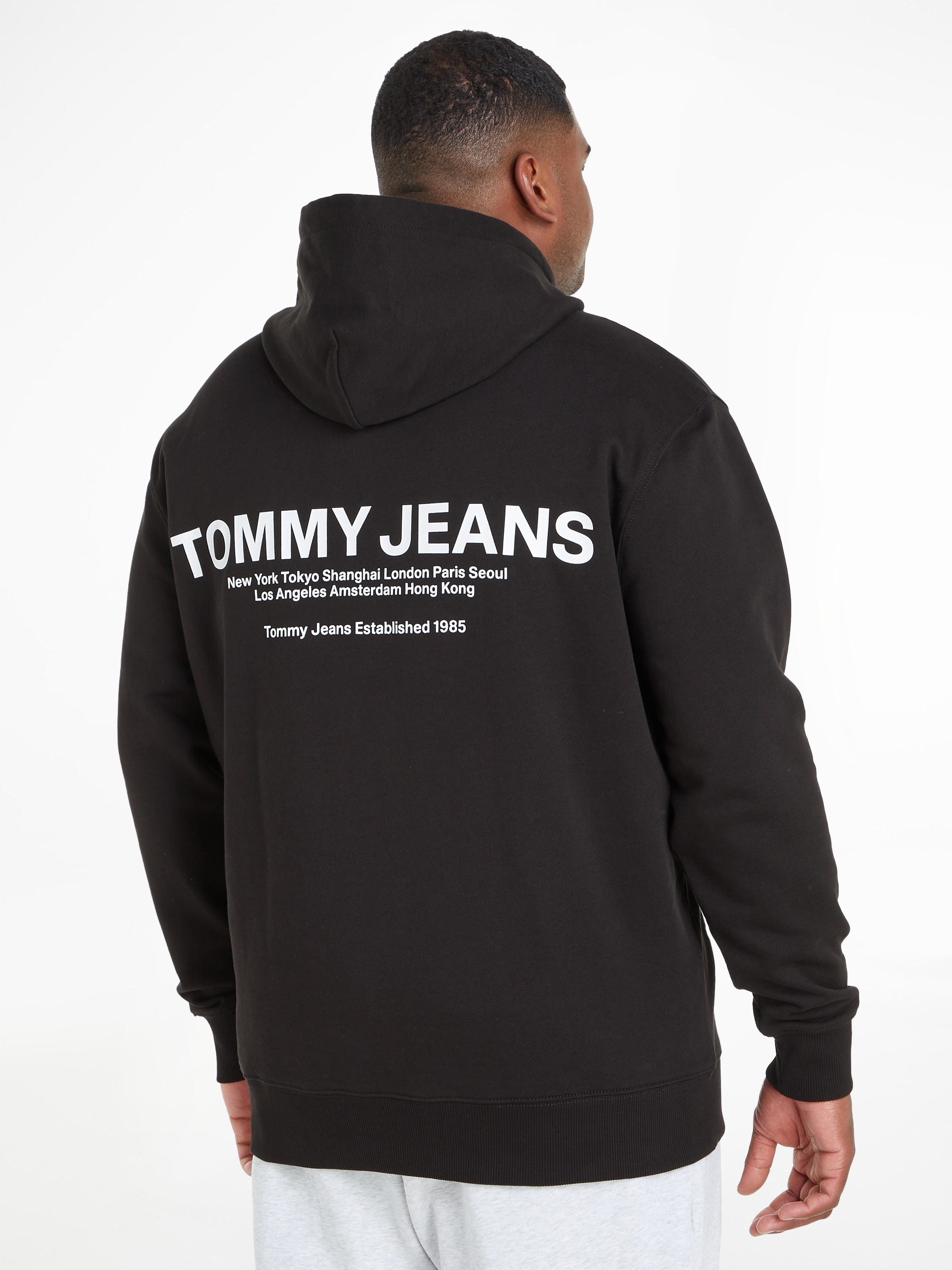 kaufen HOOD« ENTRY ▷ BAUR Jeans | Tommy REG GRAPHIC »TJM PLUS Hoodie Plus