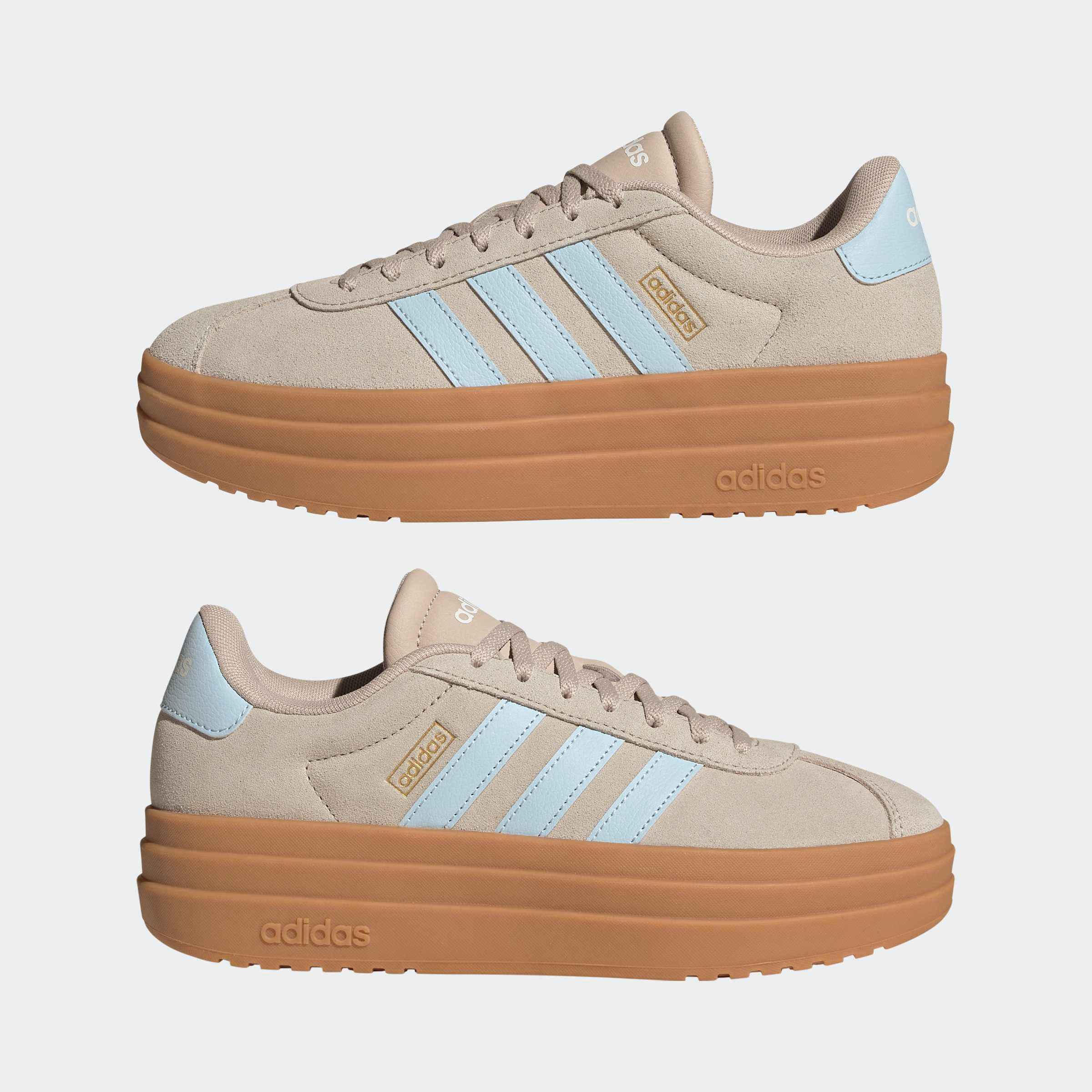 adidas Sportswear Plateausneaker »VL COURT BOLD«  inspiriert vom Design des adidas gazelle bold