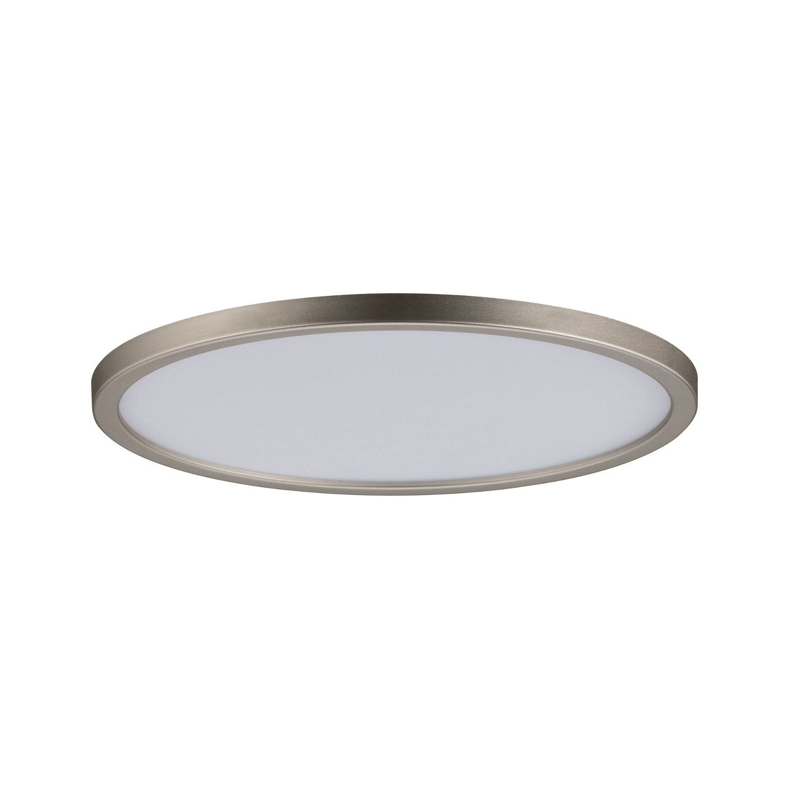 Paulmann LED Einbauleuchte »Areo rund 180mm 11W 770lm 3000K Nickel matt 180mm«, 1 flammig, Einbaupanel