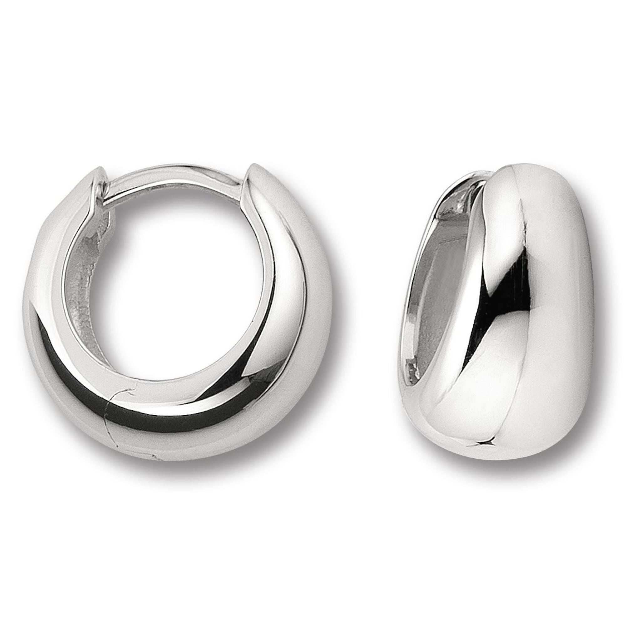 Paar Creolen ONE ELEMENT "Ohrringe Creolen aus 925 Silber", silber, Ohrringe, Damen, Damen, Silber 925 (Sterlingsilber), Zurückhaltend & edel – passt zu eleganten wie lässigen Looks