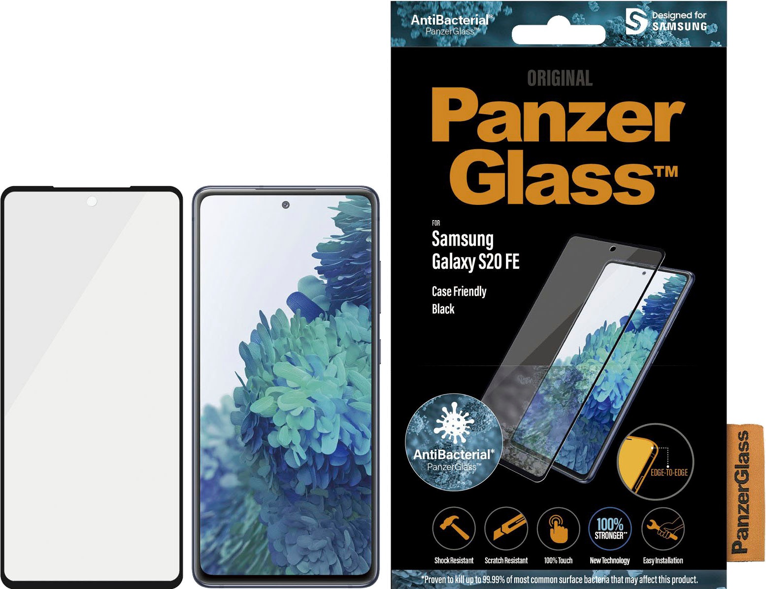PanzerGlass Displayschutzfolie »7243«, für Galaxy S20 FE