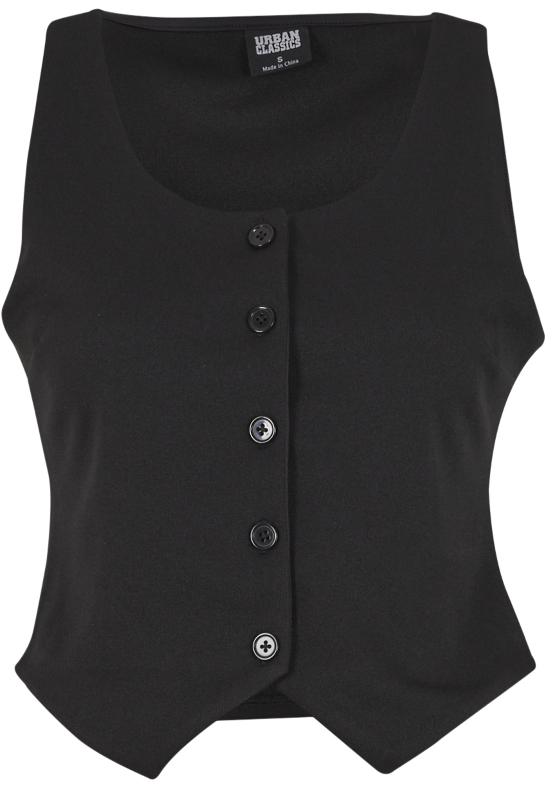 URBAN CLASSICS Steppweste "Urban Classics Ladies Jersey Vest" günstig online kaufen