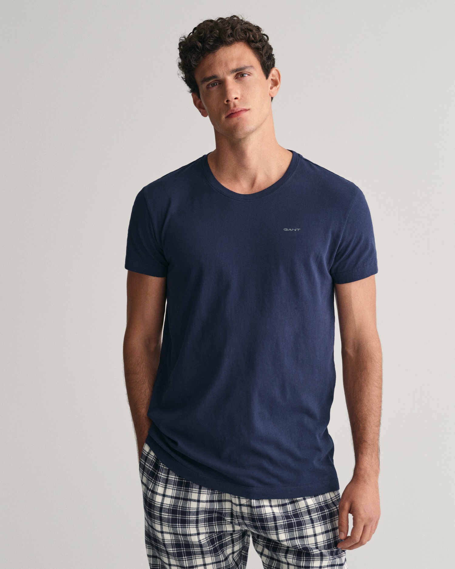 Gant T-Shirt "C-NECK T-SHIRT 2-PACK" 2 Stk. tlg. aus besonders weichem Mate günstig online kaufen