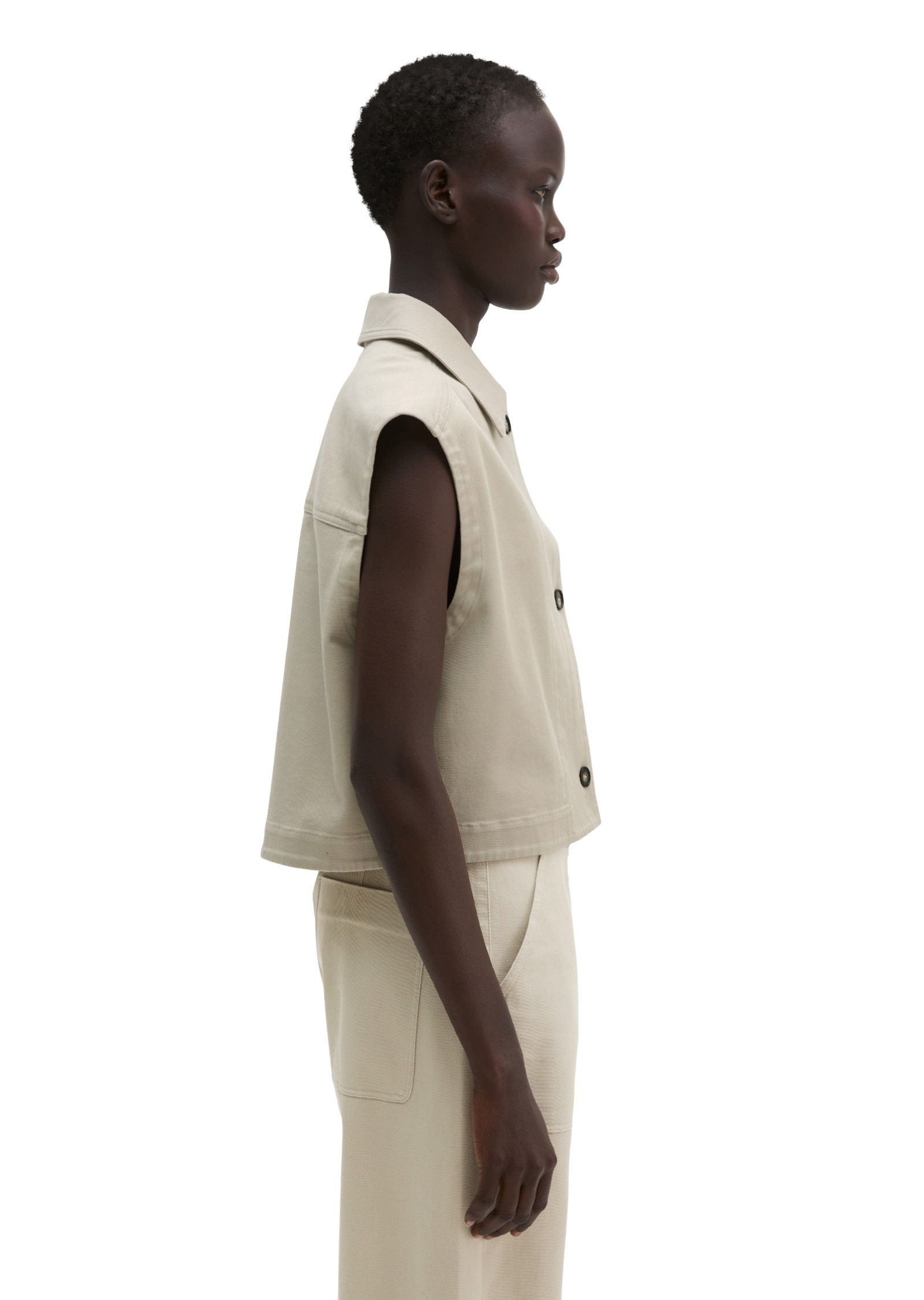 Marc O'Polo Anzugweste »aus Baumwoll-Twill-Stretch«
