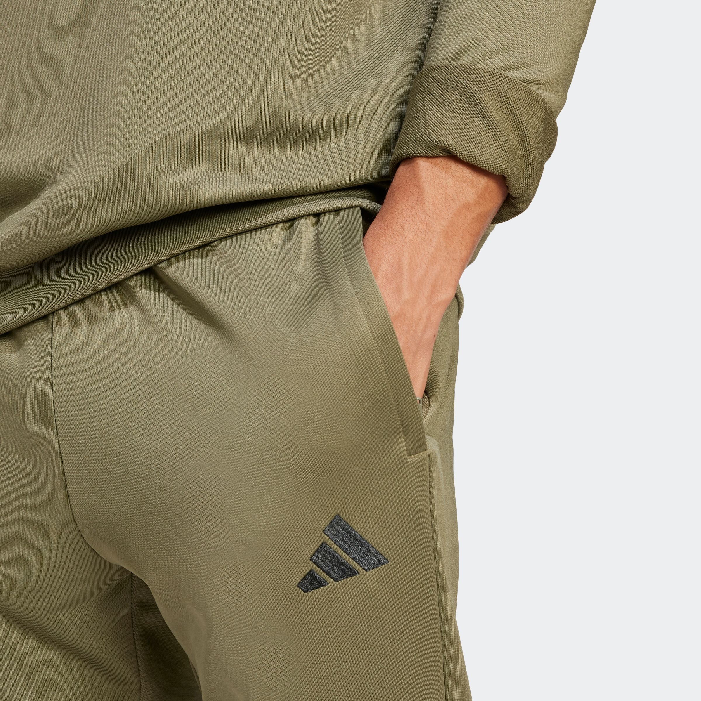 adidas Sportswear Trainingsanzug »M BL FT HD TS«, (2 tlg.), aus weichem French-Terry-Material, Hoodie