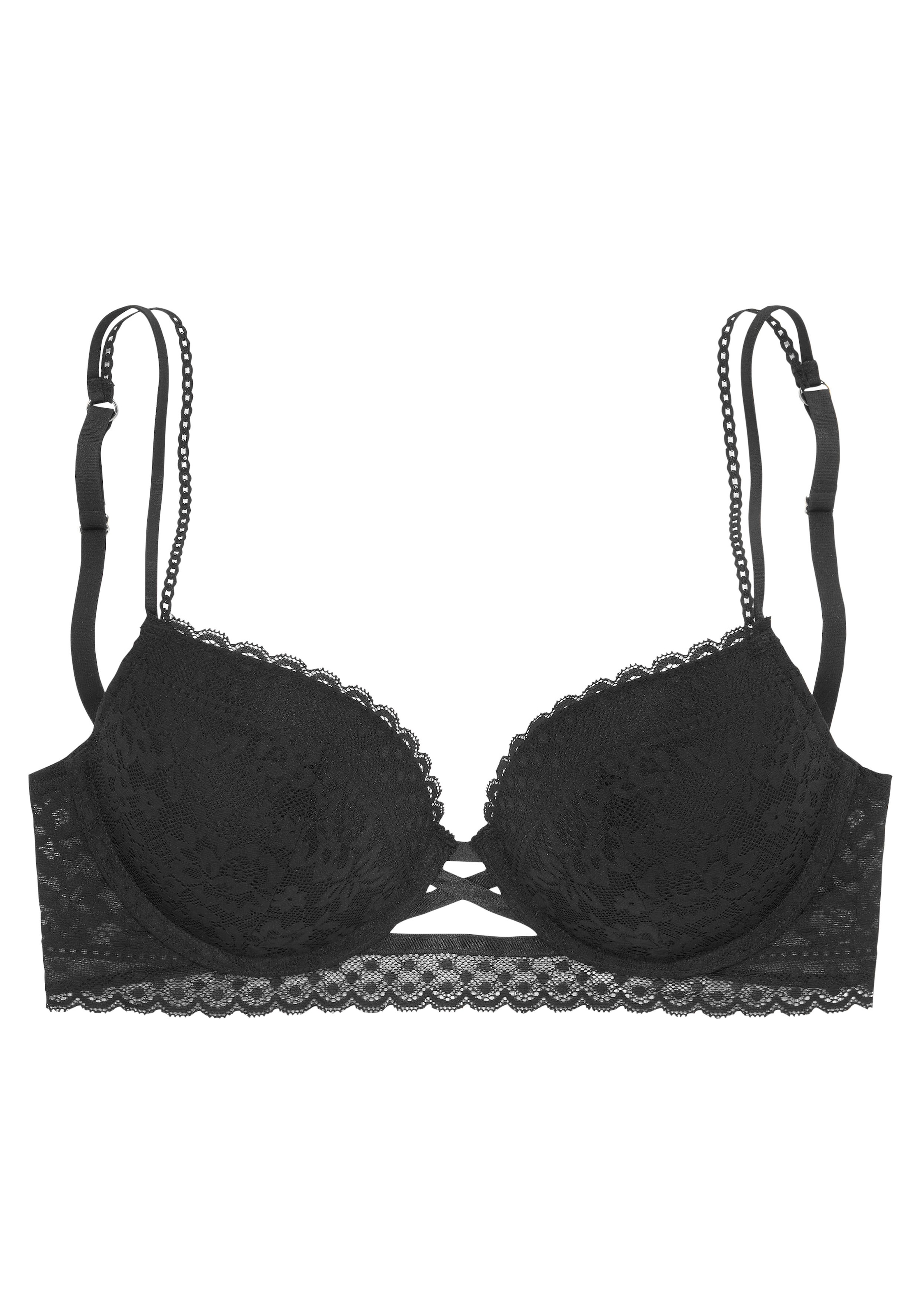 Vivance Push-up-BH »Viola«, mit Spitze aus anteilig recyceltem Polyamid, sexy Dessous