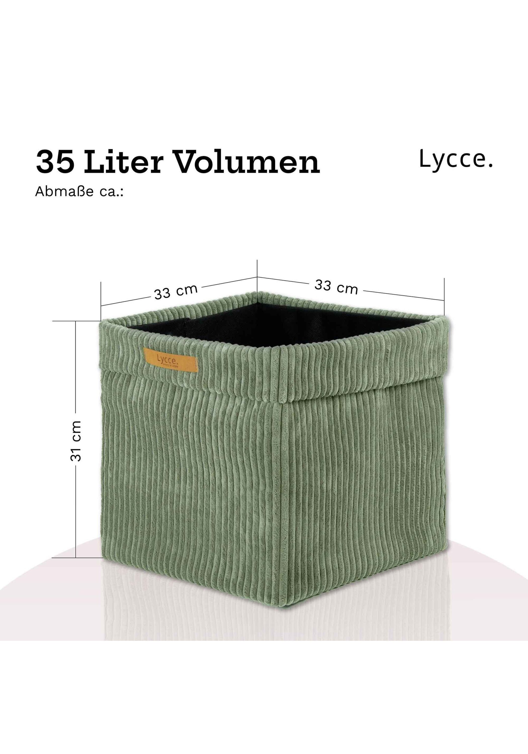Lycce Aufbewahrungsbox »Aufbewahrungskorb Faltbare Aufbewahrungsbox Cord 1P 1er Pack«