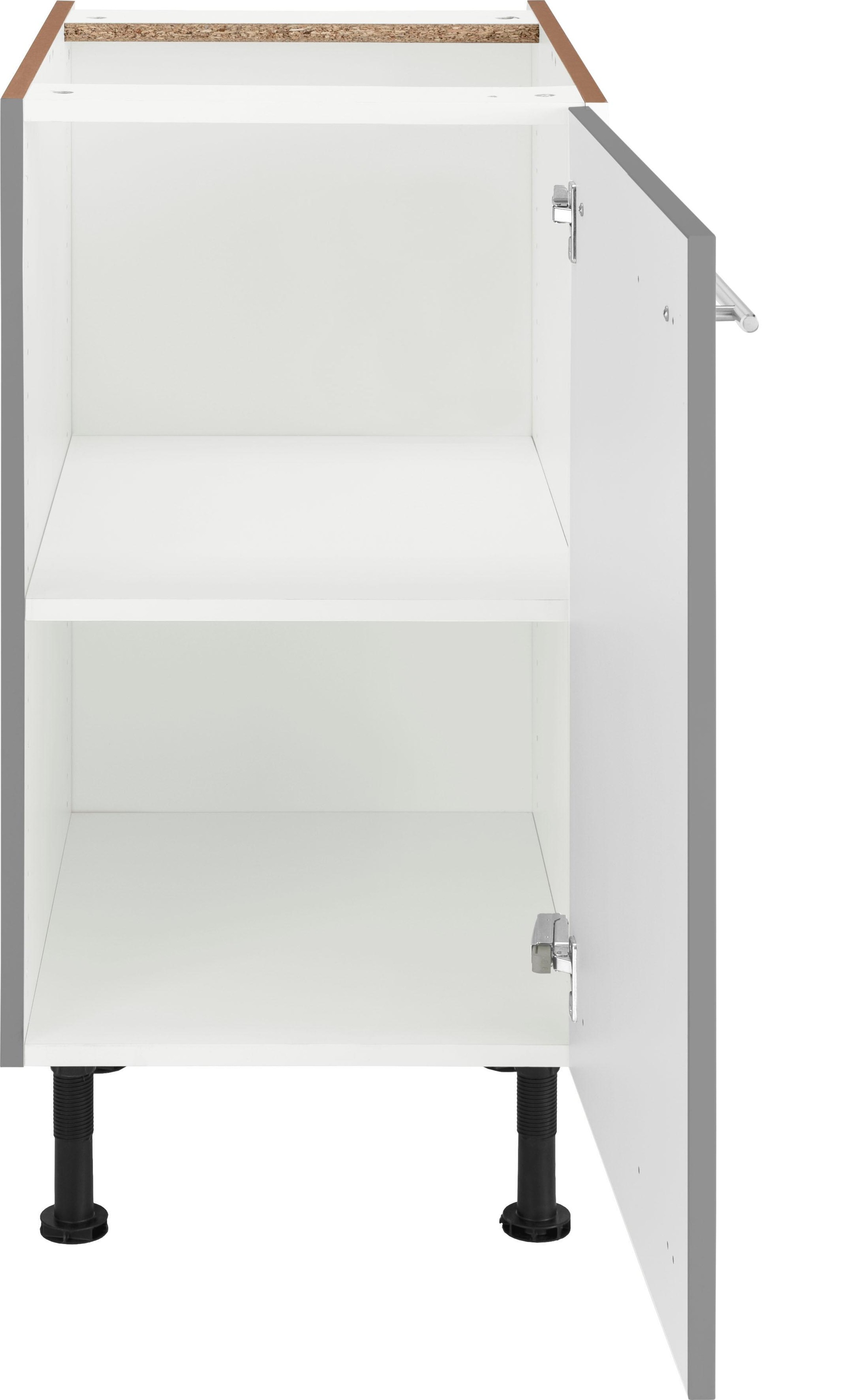 OPTIFIT Unterschrank »Bern«, 40 cm breit, mit 1 Tür mit höhenverstellbaren Füßen, mit Metallgriff