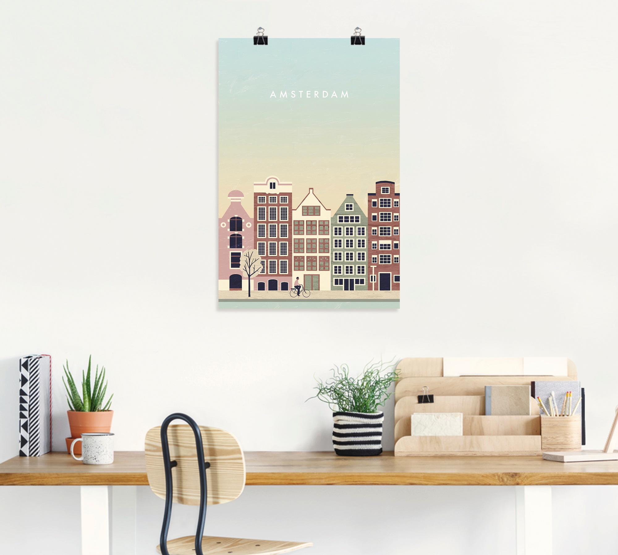 Artland Wandbild »Amsterdam« 1 Stk. tlg. als Alubild, Leinwandbild, Poster, Wandaufkleber in verschied. Größen