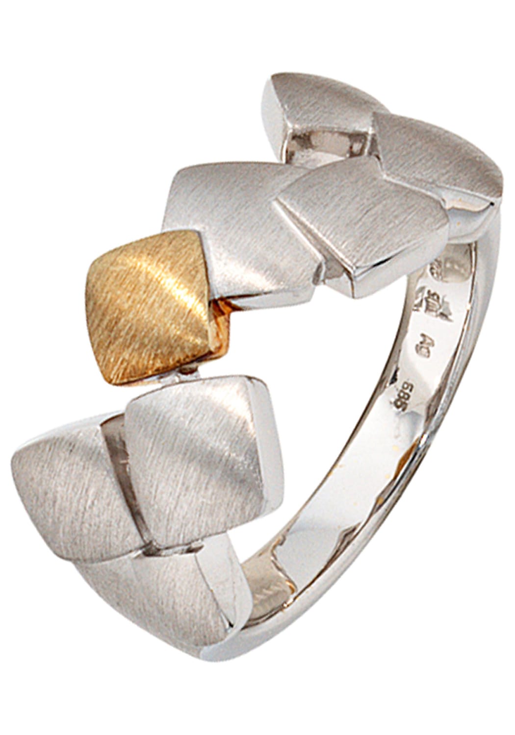 JOBO Fingerring, 925 Silber mit | Gold bestellen BAUR 585