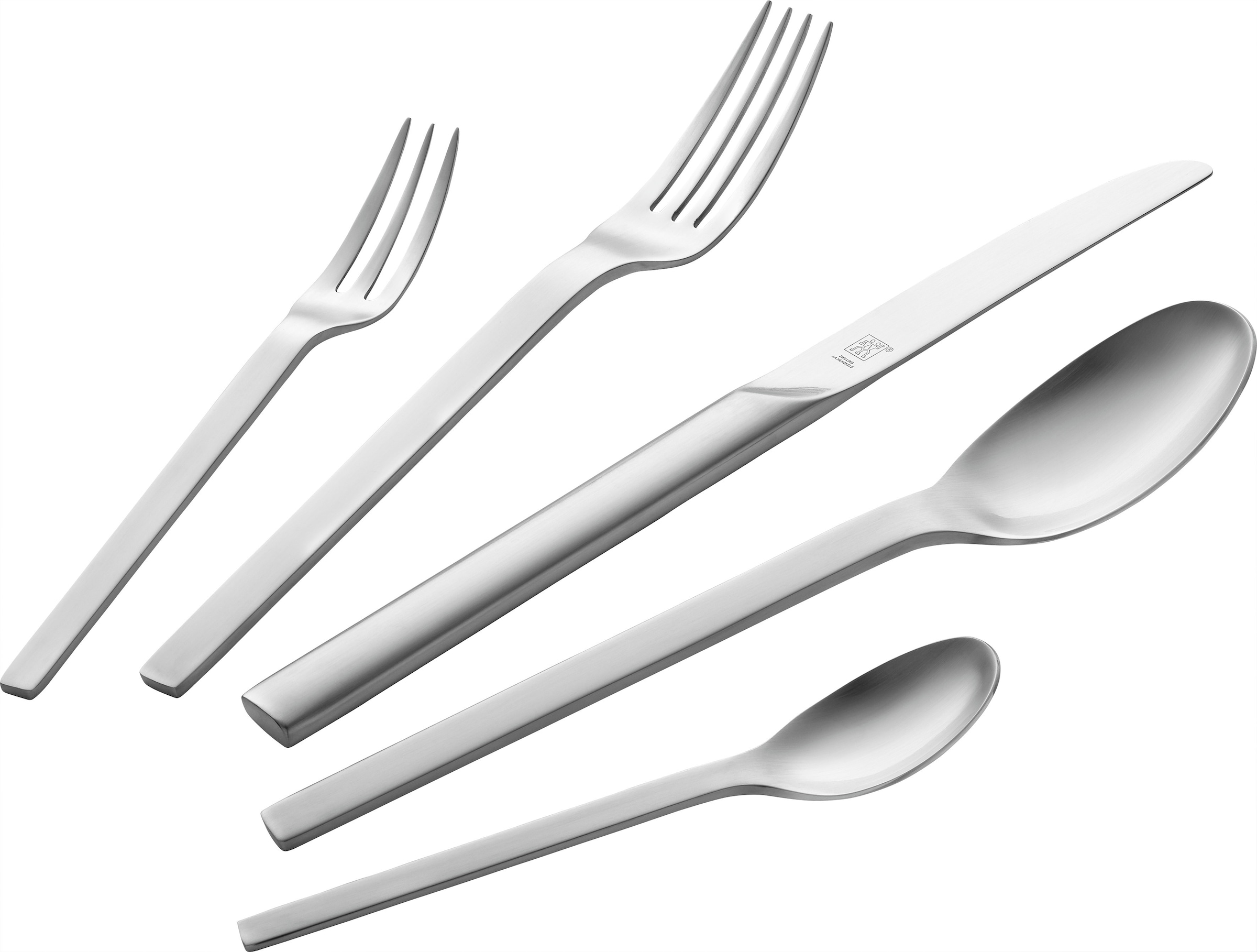 Zwilling Besteck-Set "Minimale mattiert" 18/10 Edelstahl, Rostfrei, Mattier günstig online kaufen