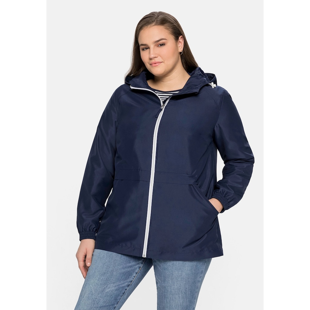 Sheego Outdoorjacke »Große Größen«, mit Kapuze