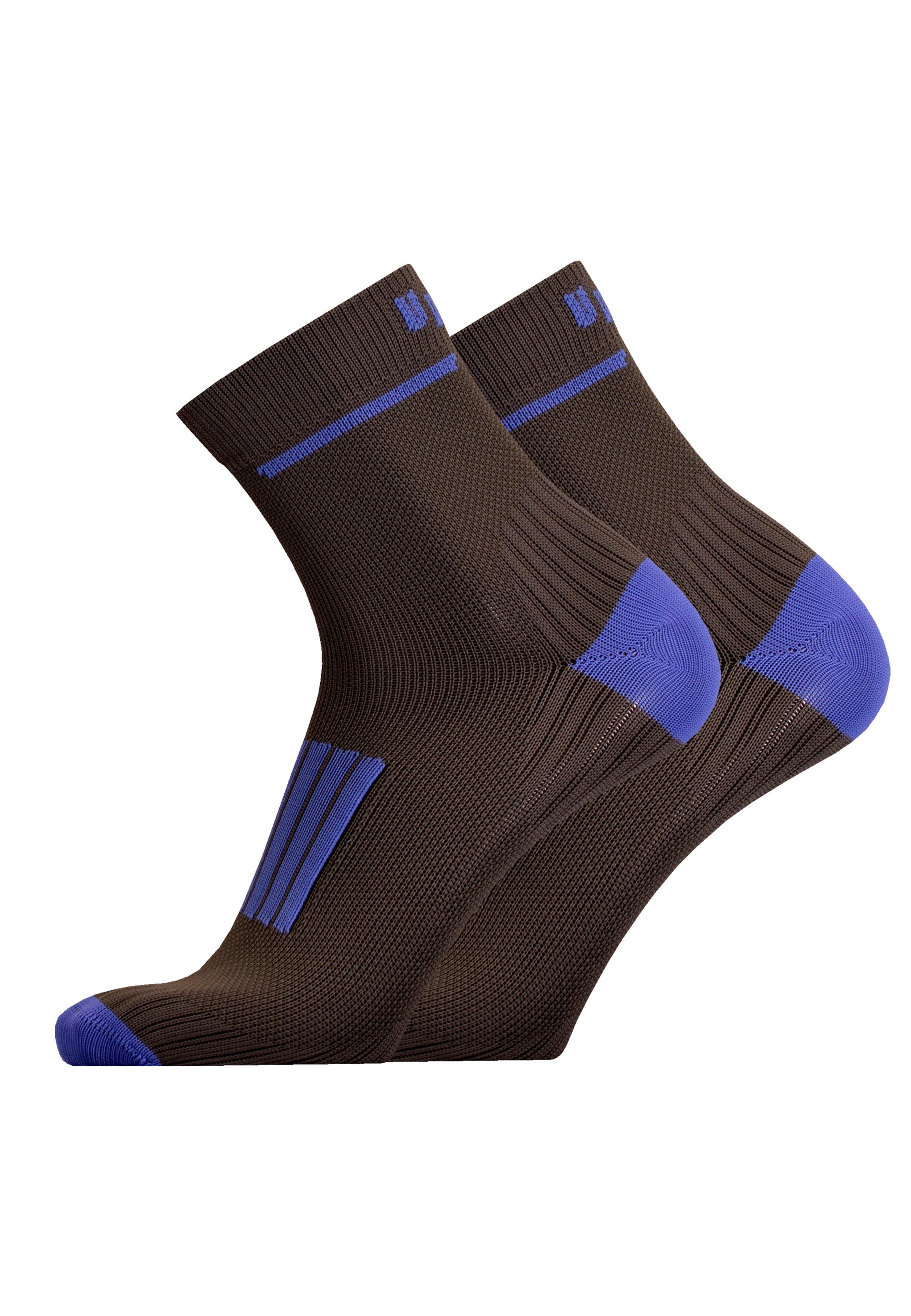 UphillSport Socken "FRONT 2er Pack", (2 Paar), mit gepolstertem Rist