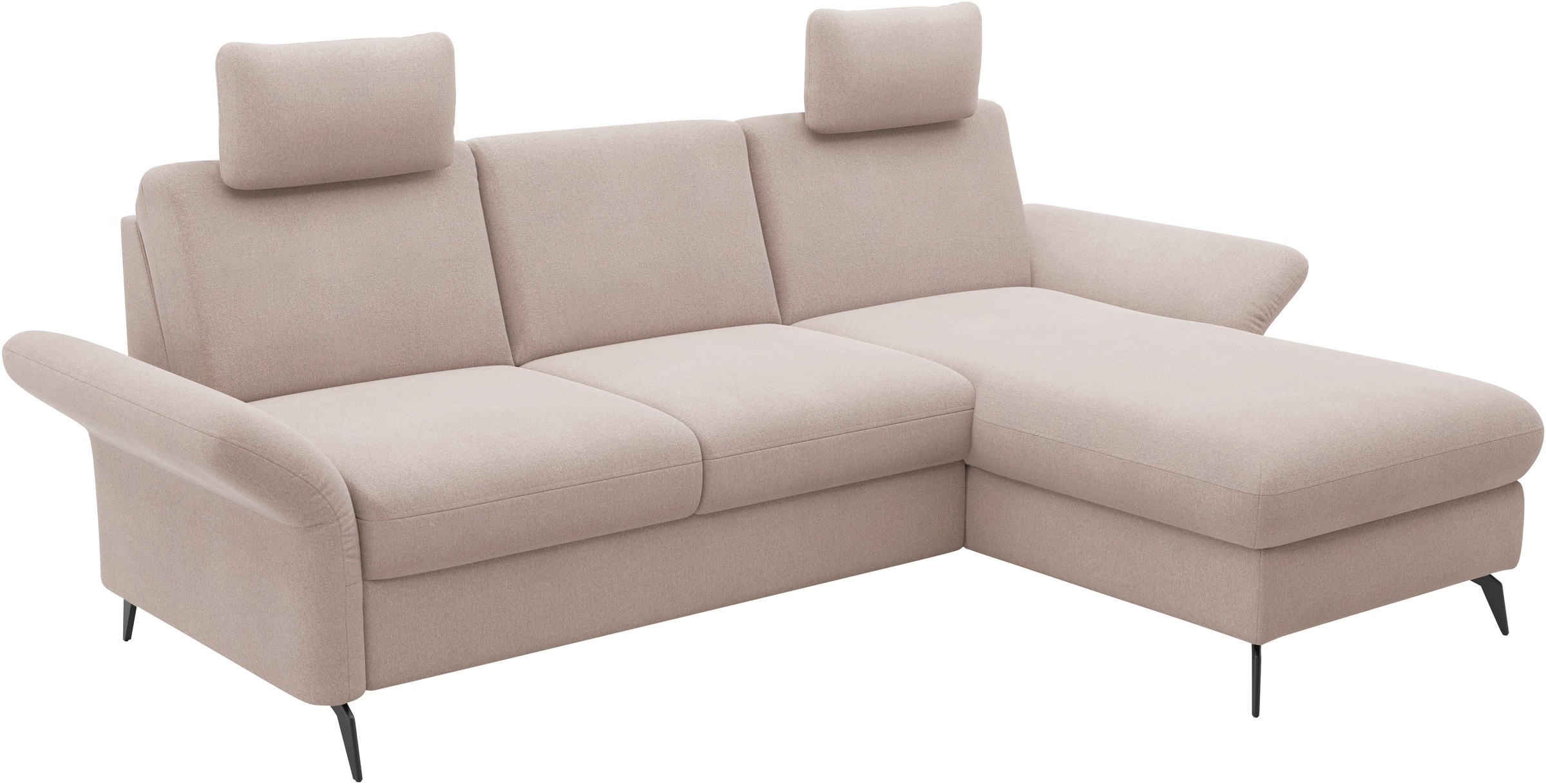 Home affaire Ecksofa »Rochelle«, wahlweise mit Bettfunktion, Bettkasten und Armteilverstellung